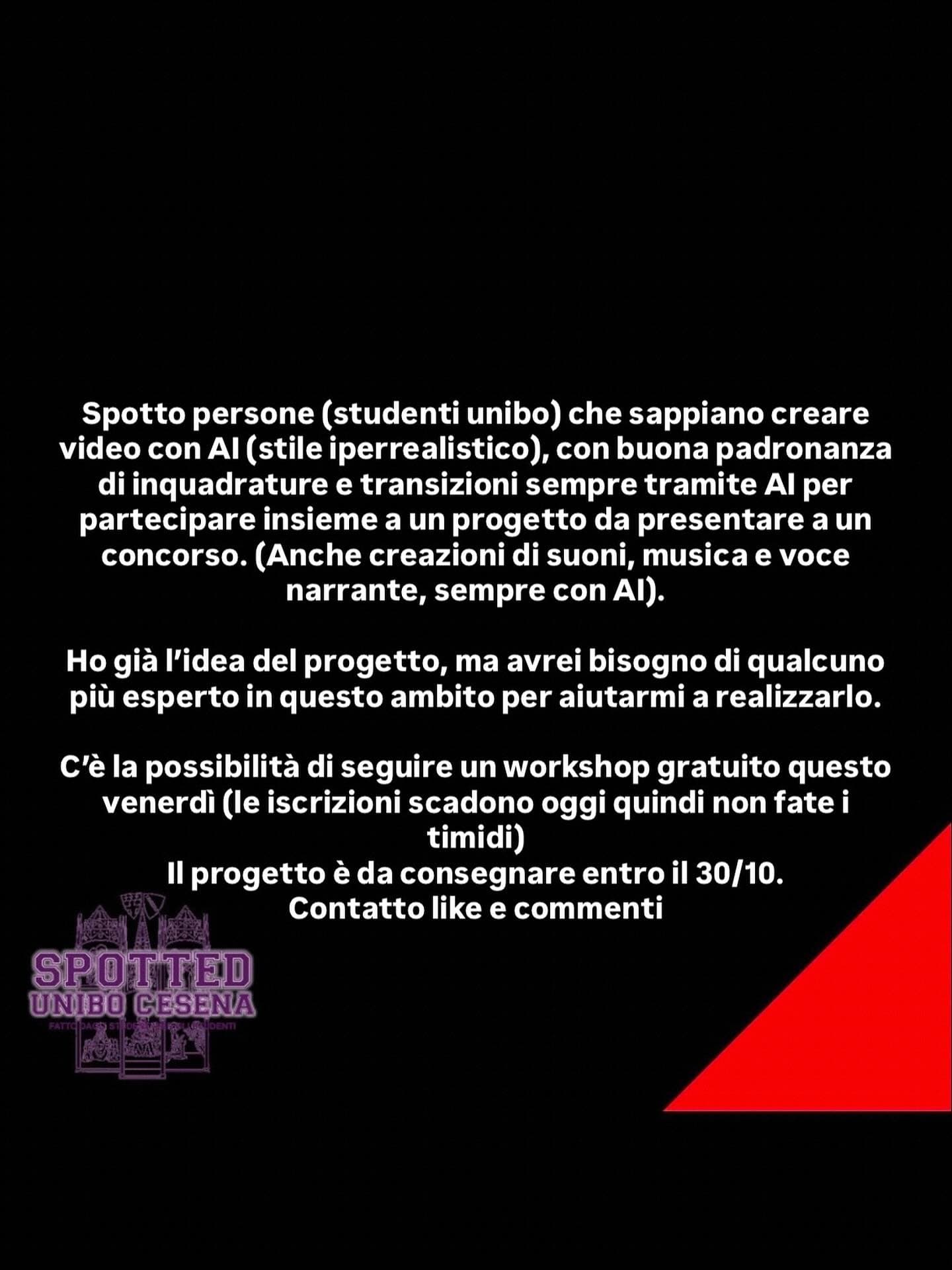 Post: #spotted #Cesena #unibo #cesenaspotted