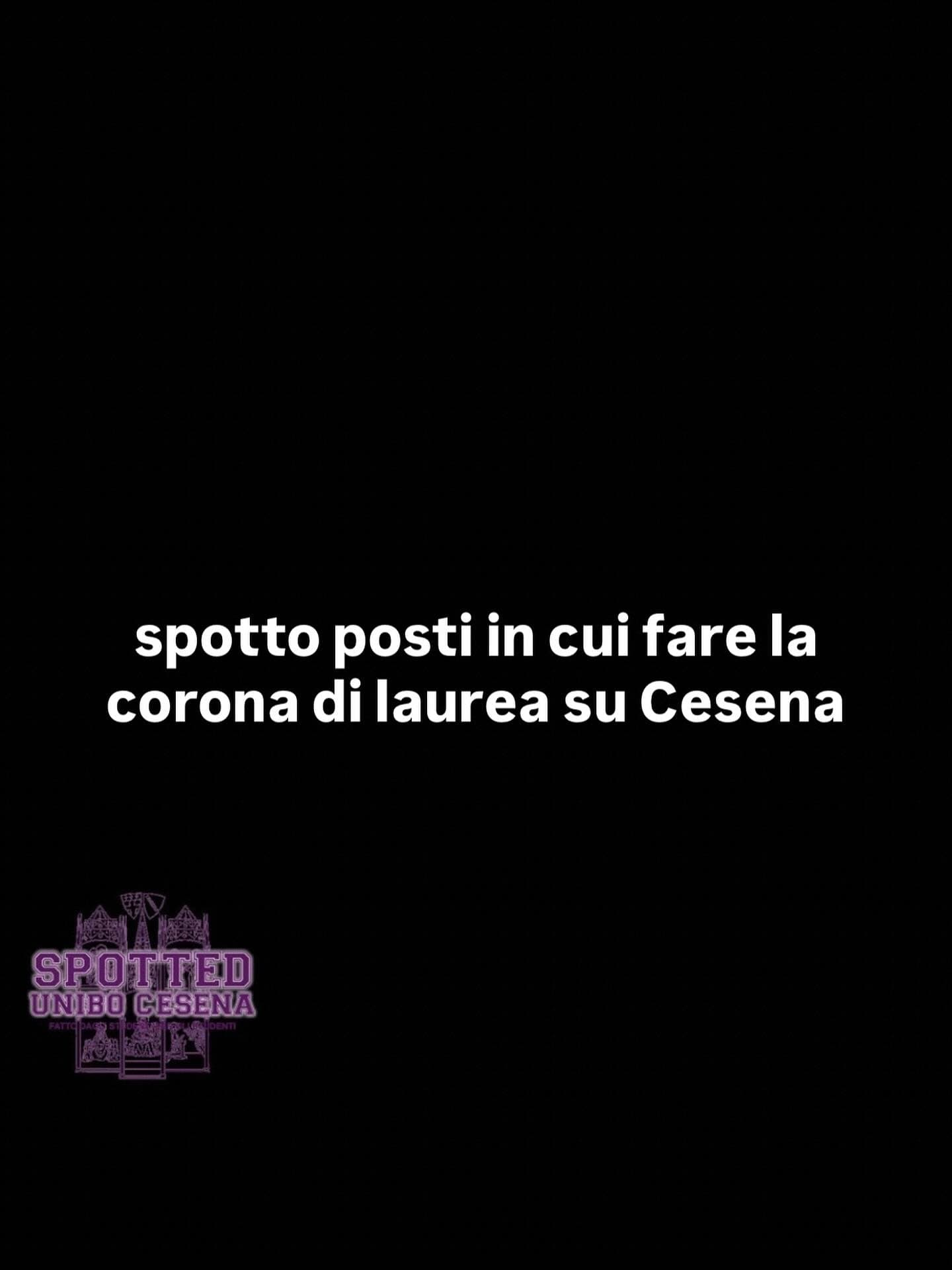 Post: #spotted #Cesena #unibo #cesenaspotted