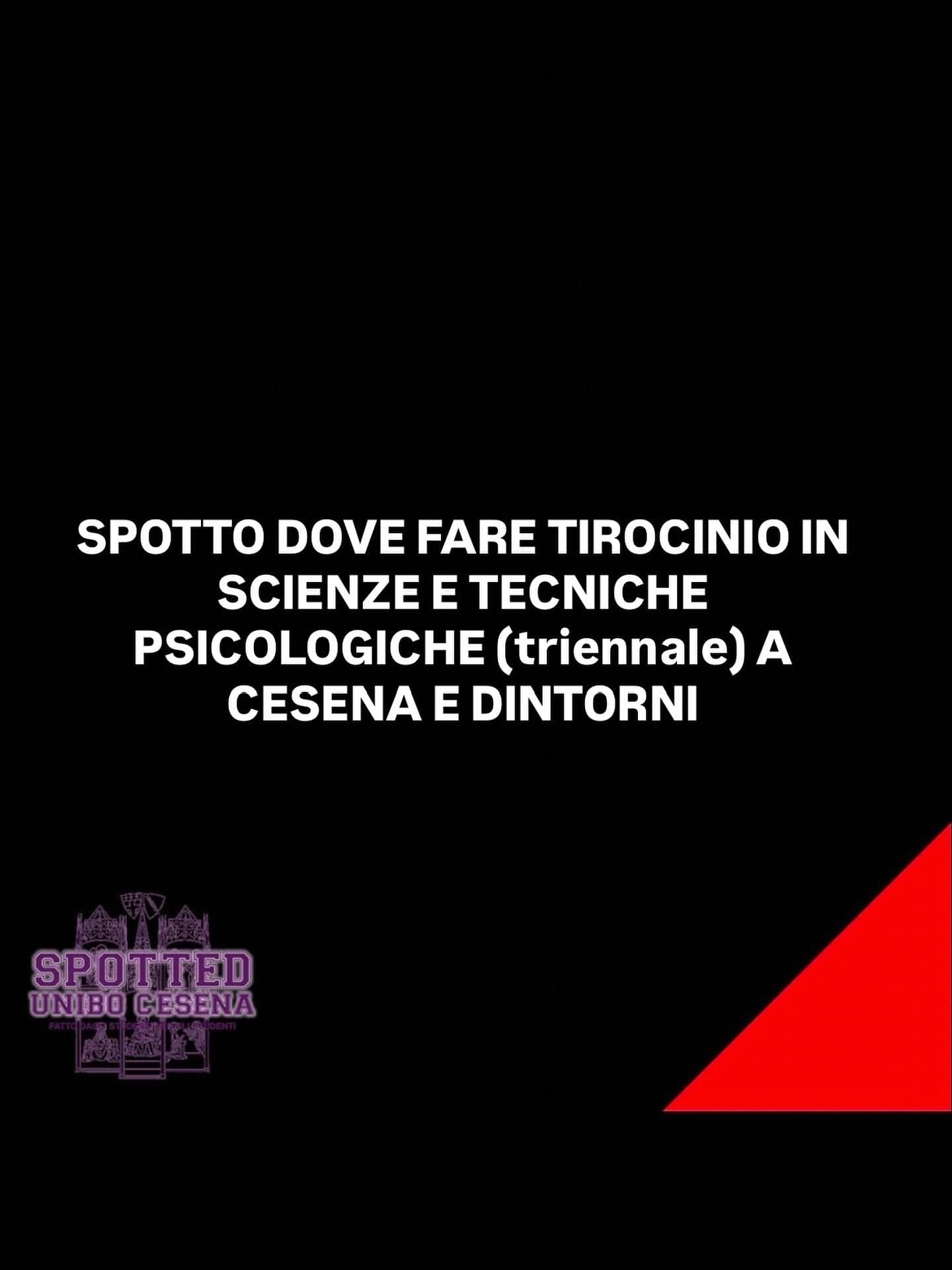 Post: #spotted #Cesena #unibo #cesenaspotted