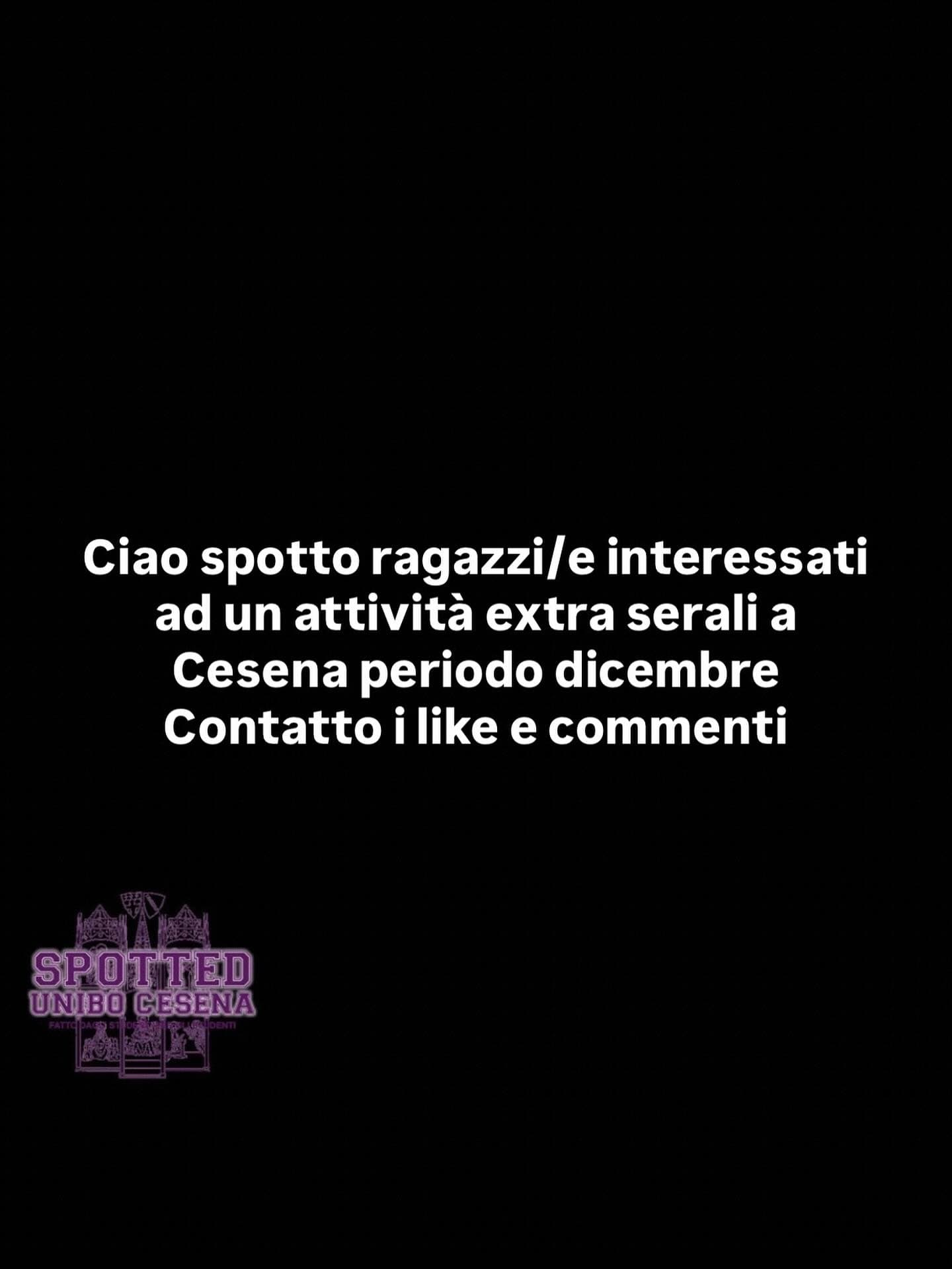Post: #spotted #Cesena #unibo #cesenaspotted