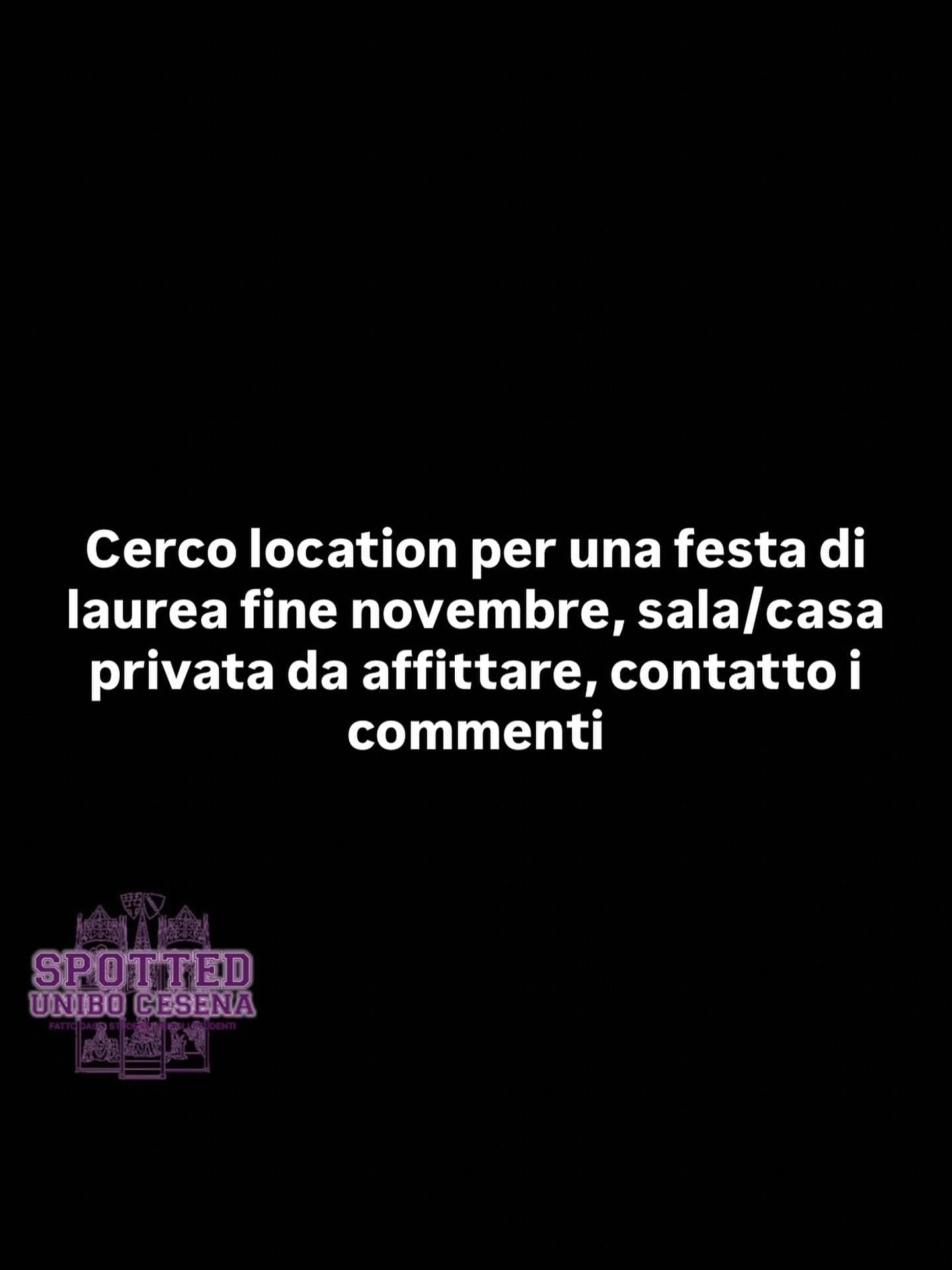 Post: #spotted #Cesena #unibo #cesenaspotted