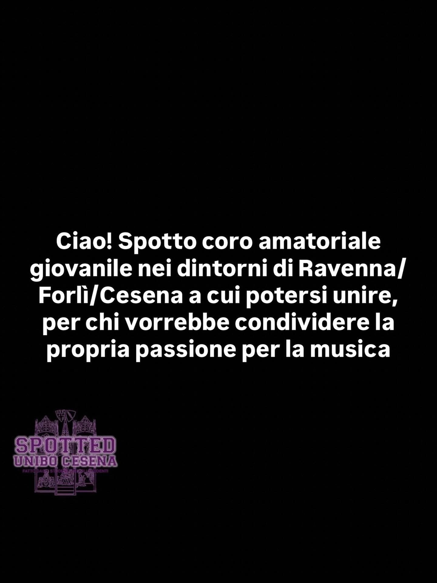 Post: #spotted #Cesena #unibo #cesenaspotted