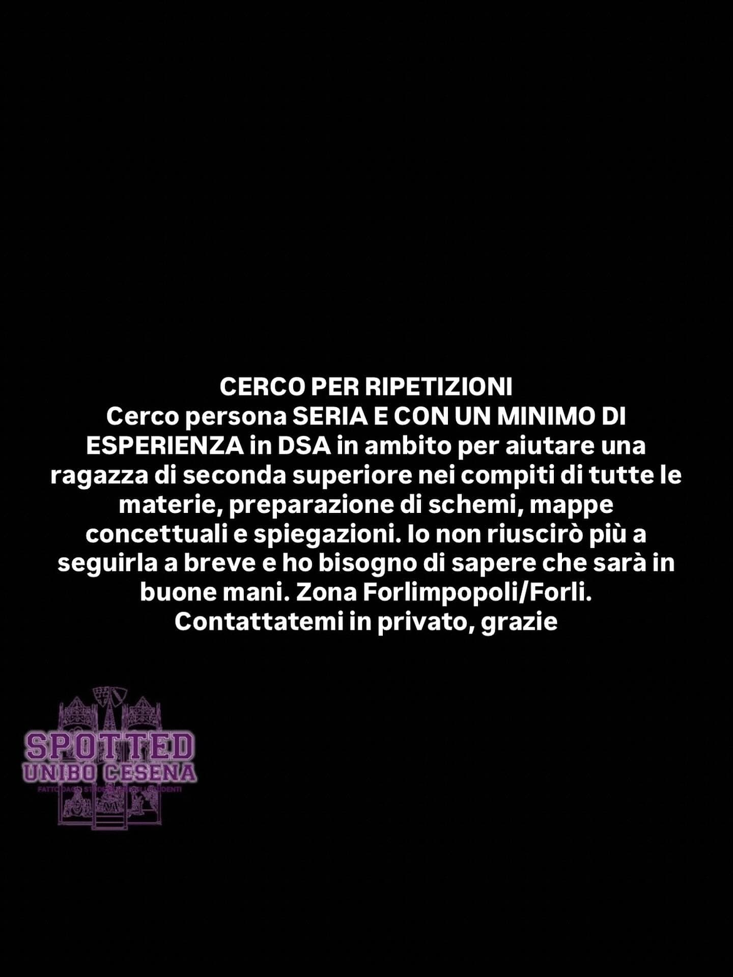 Post: #spotted #Cesena #unibo #cesenaspotted