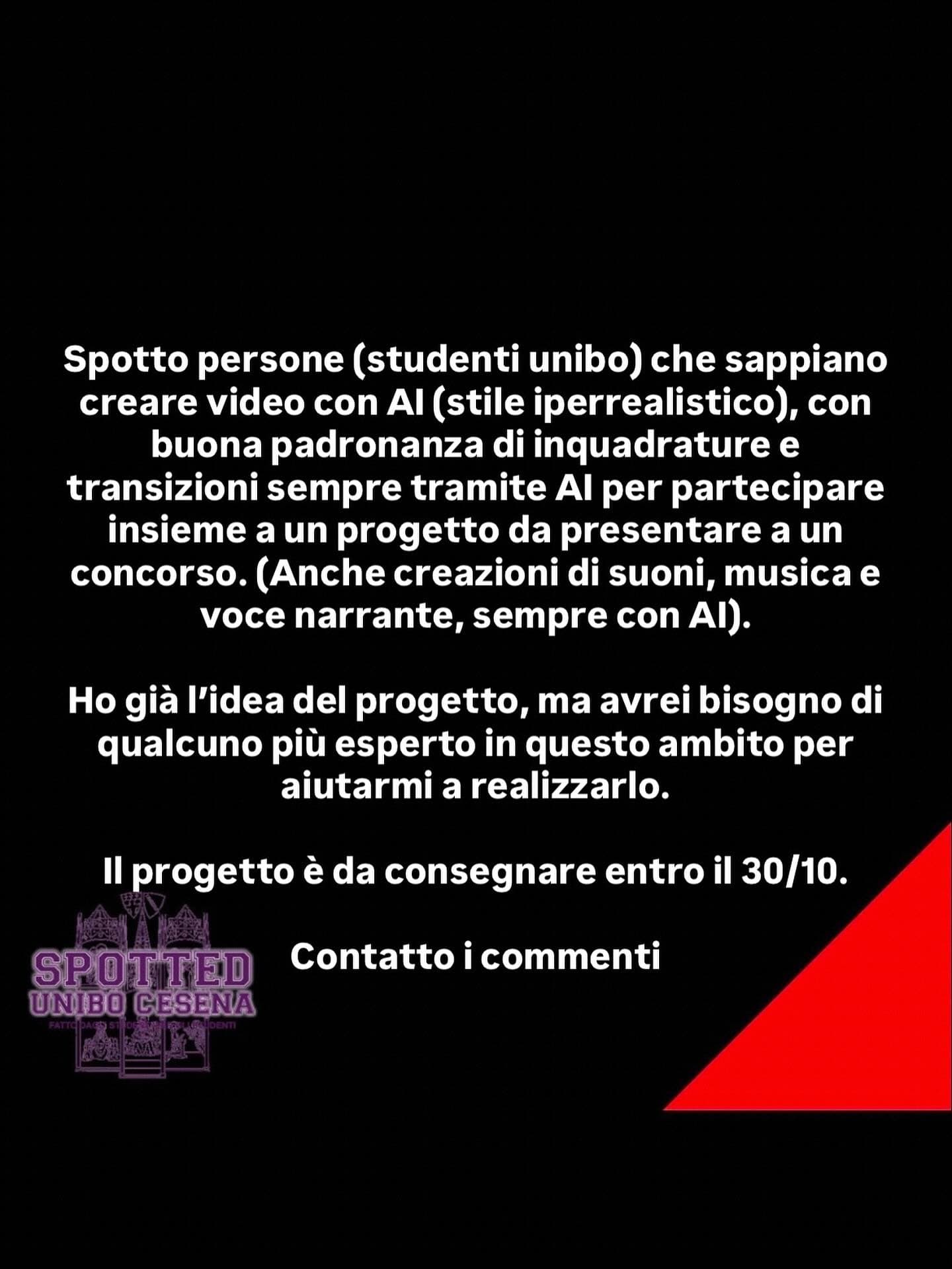 Post: #spotted #Cesena #unibo #cesenaspotted