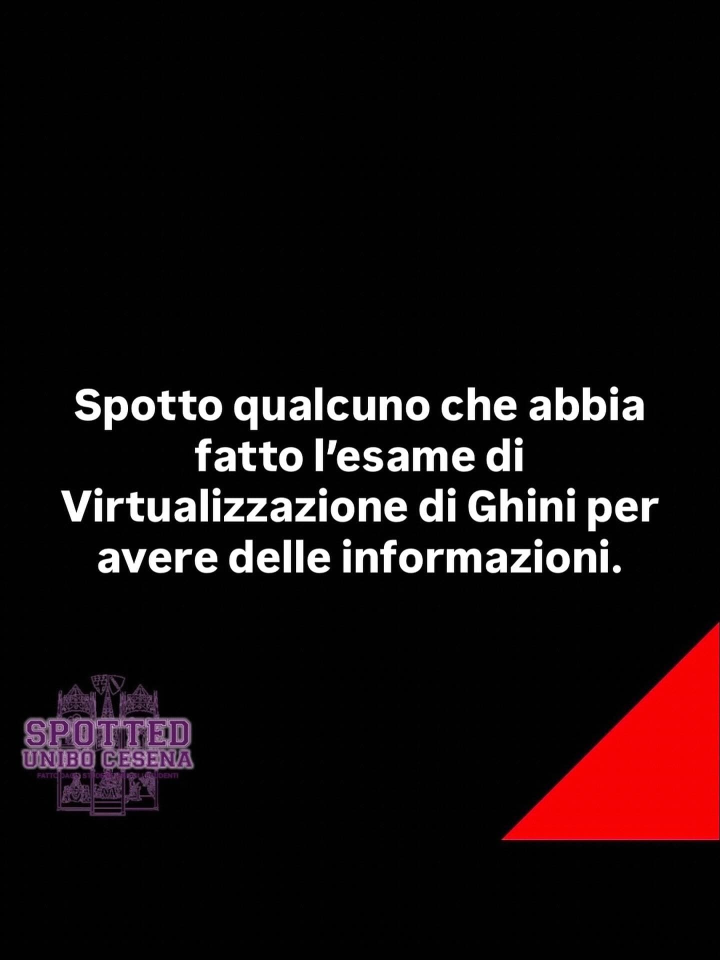 Post: #spotted #Cesena #unibo #cesenaspotted