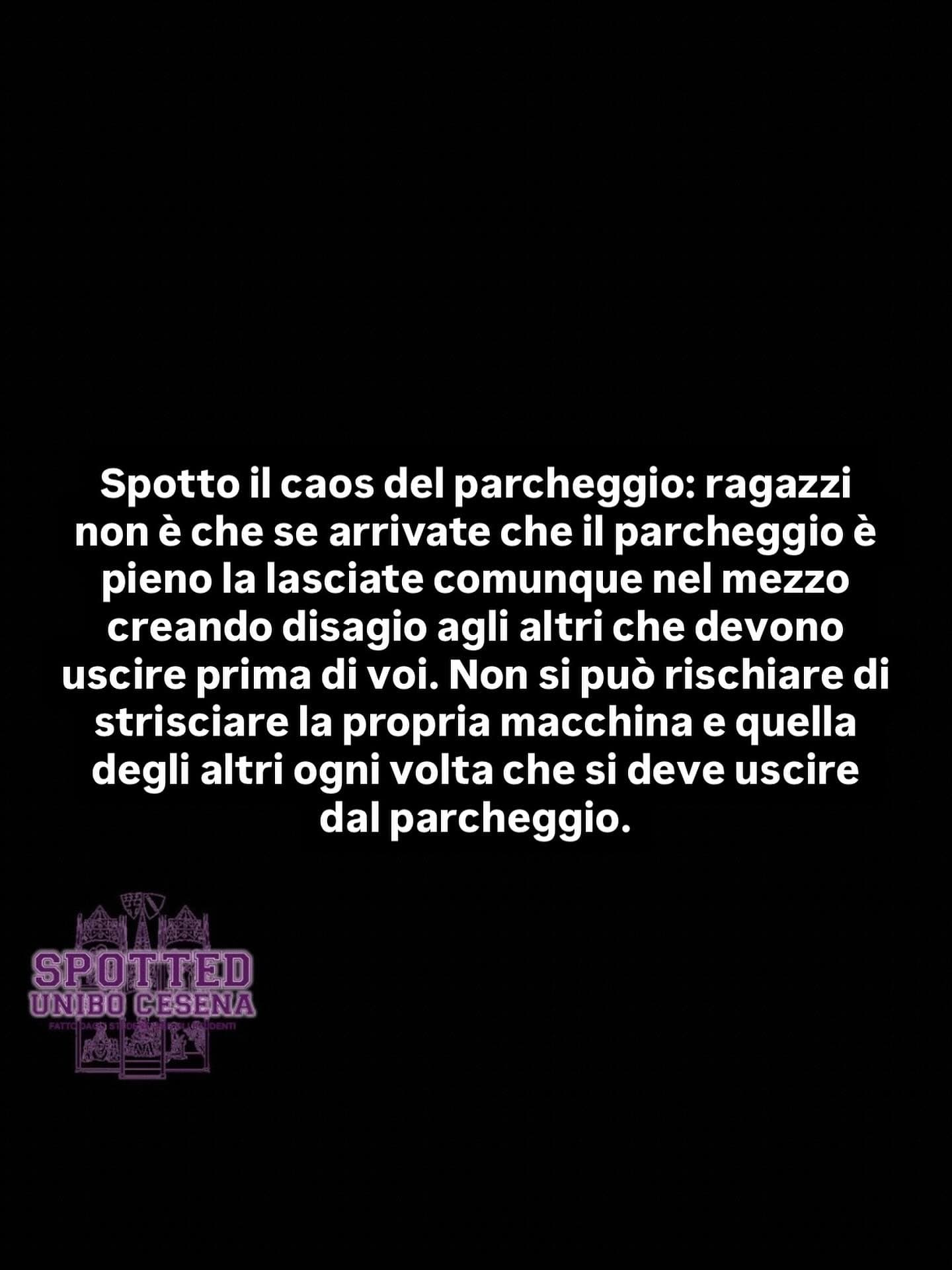 Post: #spotted #Cesena #unibo #cesenaspotted