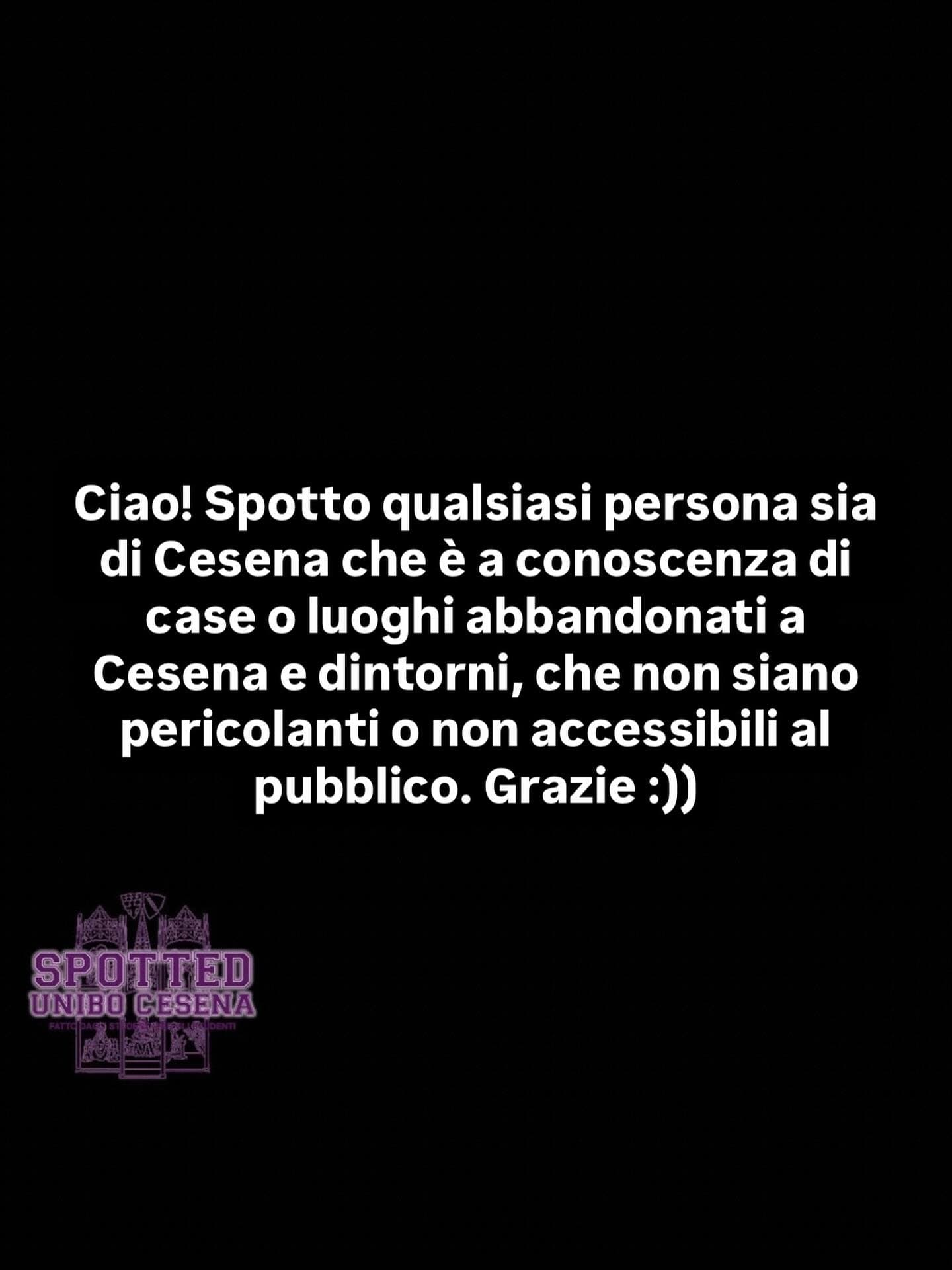Post: #spotted #Cesena #unibo #cesenaspotted