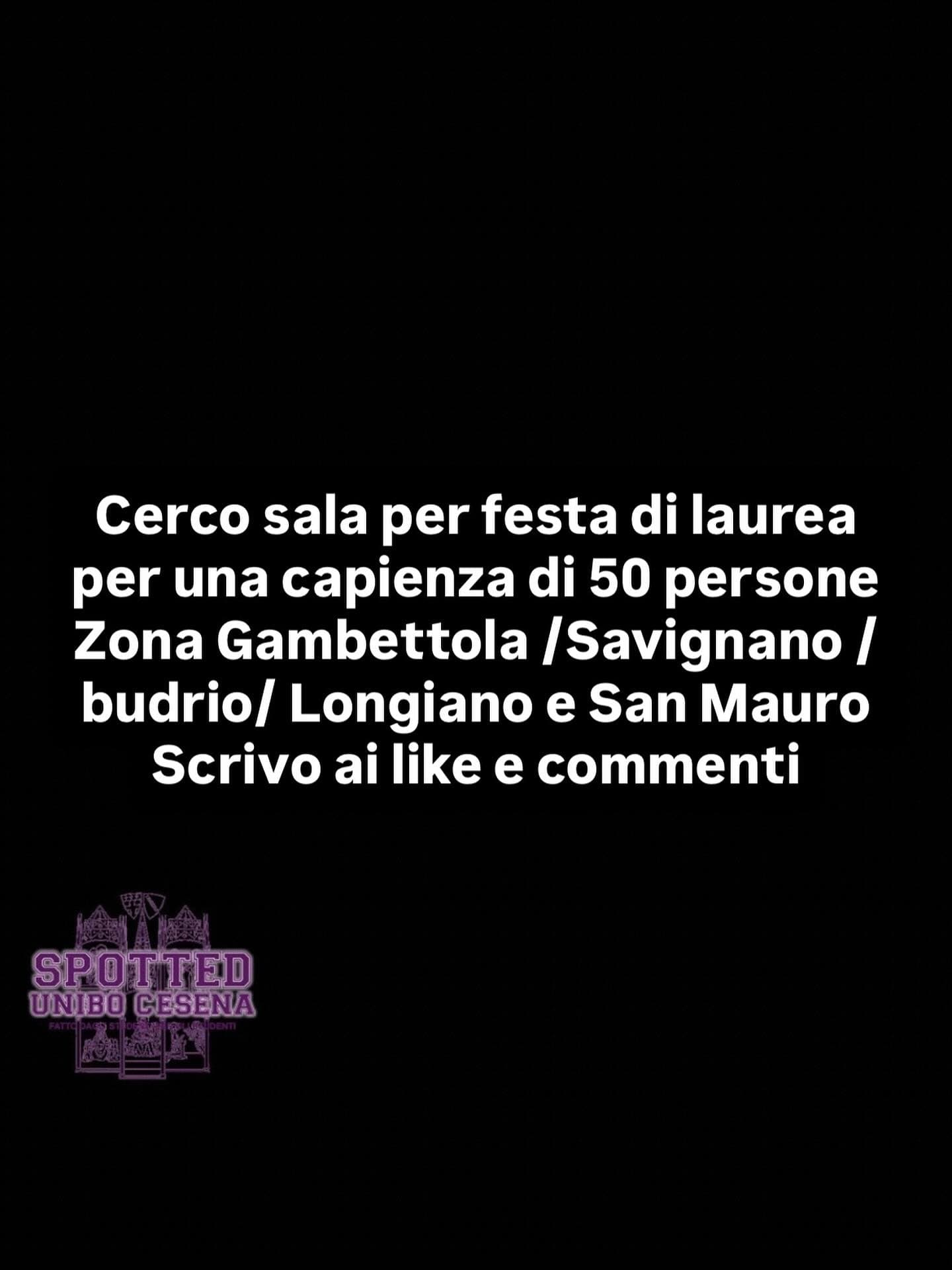Post: #spotted #Cesena #unibo #cesenaspotted