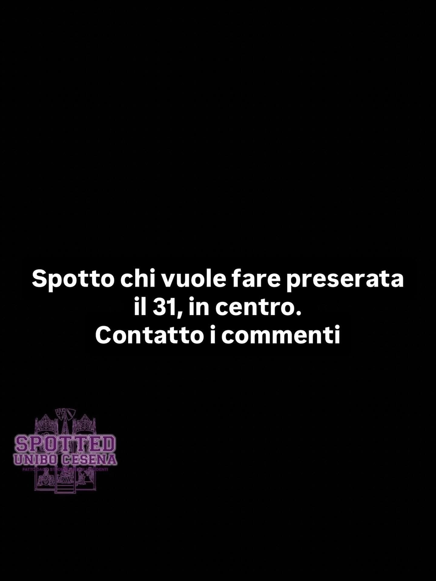 Post: #spotted #Cesena #unibo #cesenaspotted