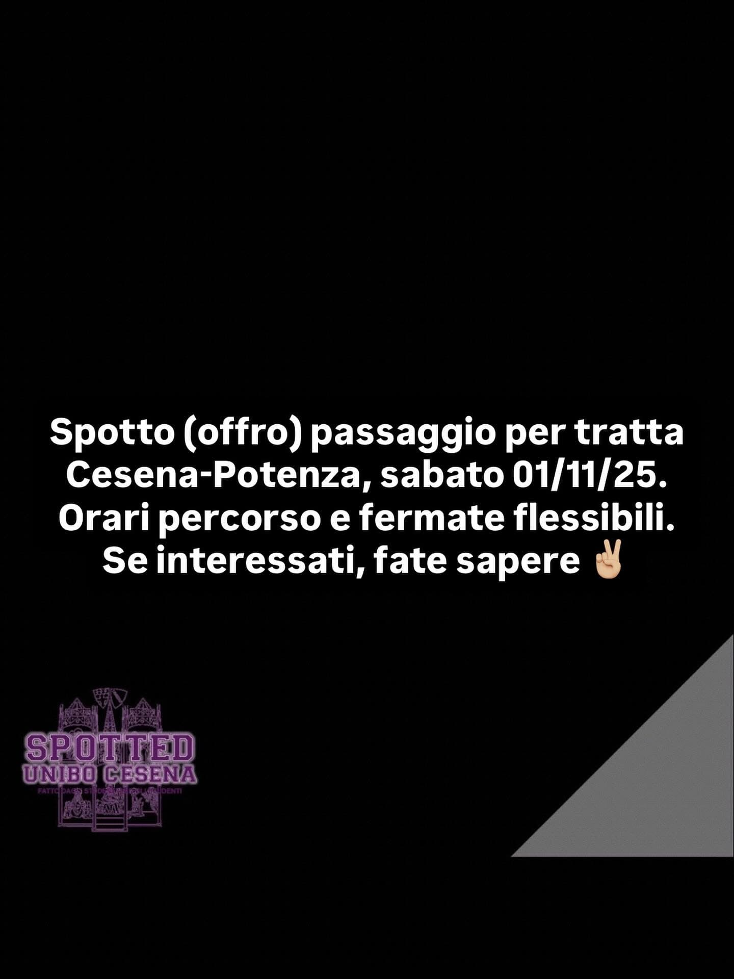 Post: #spotted #Cesena #unibo #cesenaspotted