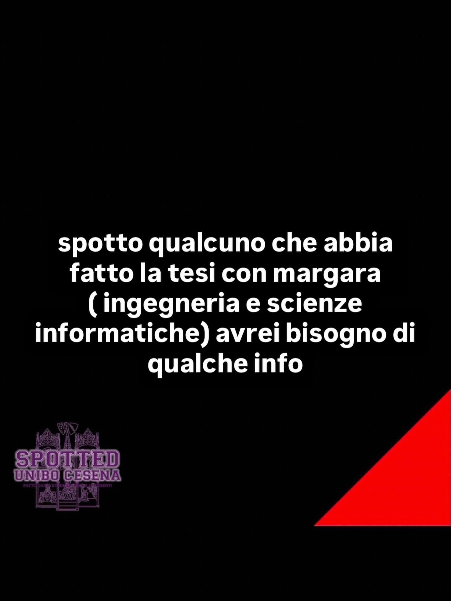 Post: #spotted #Cesena #unibo #cesenaspotted