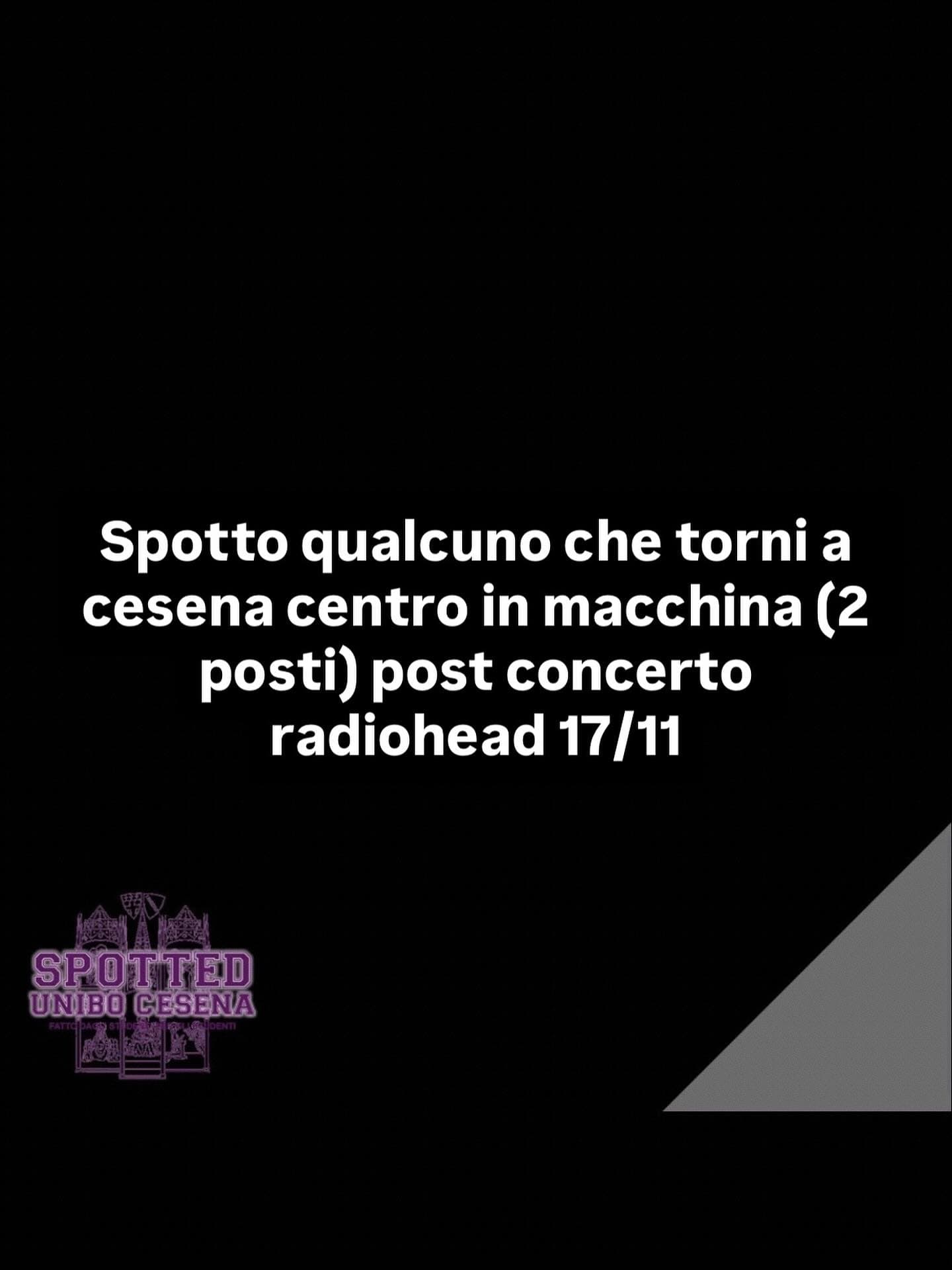 Post: #spotted #Cesena #unibo #cesenaspotted