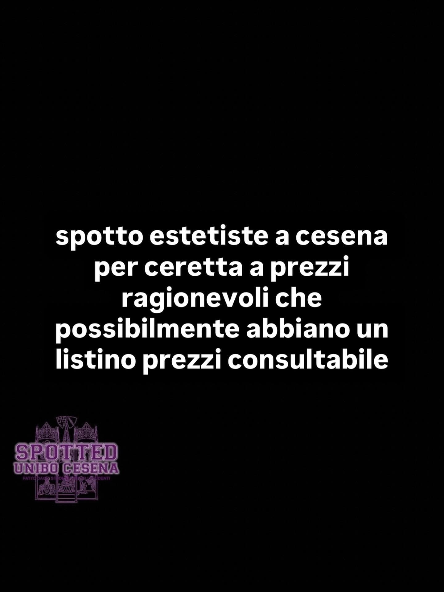 Post: #spotted #Cesena #unibo #cesenaspotted