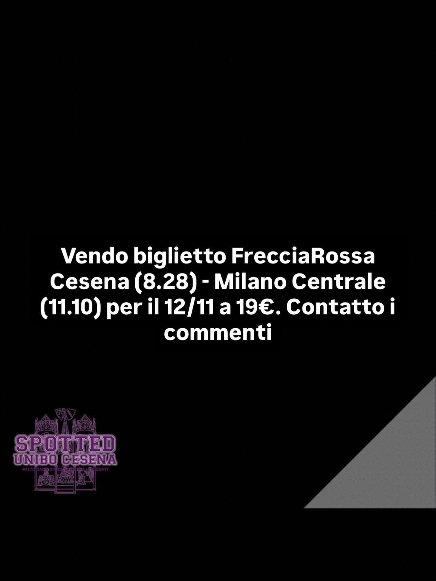 Post: #spotted #Cesena #unibo #cesenaspotted