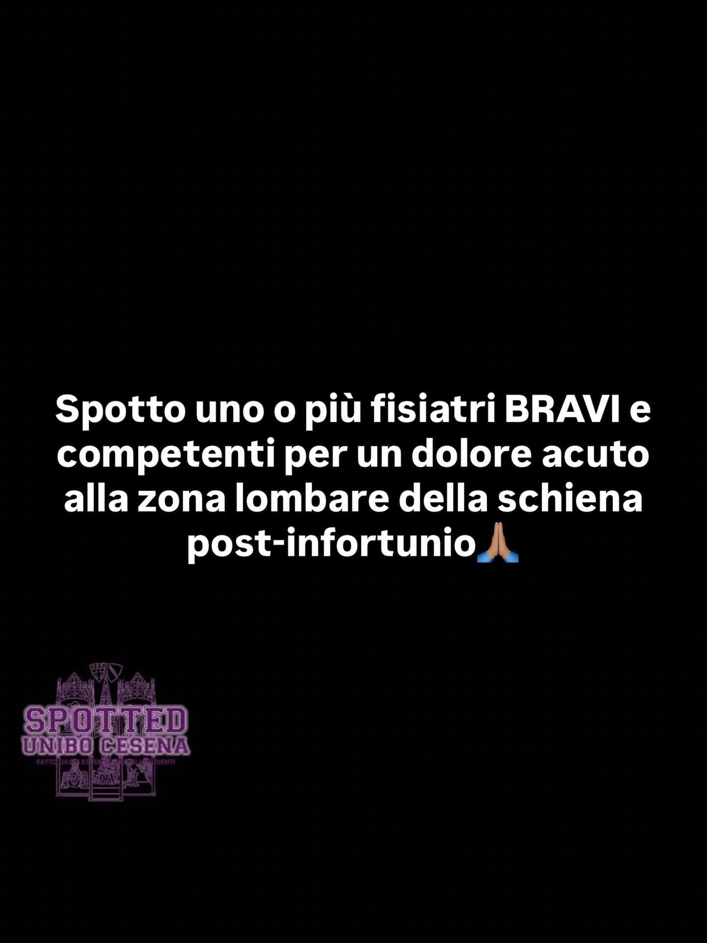 Post: #spotted #Cesena #unibo #cesenaspotted