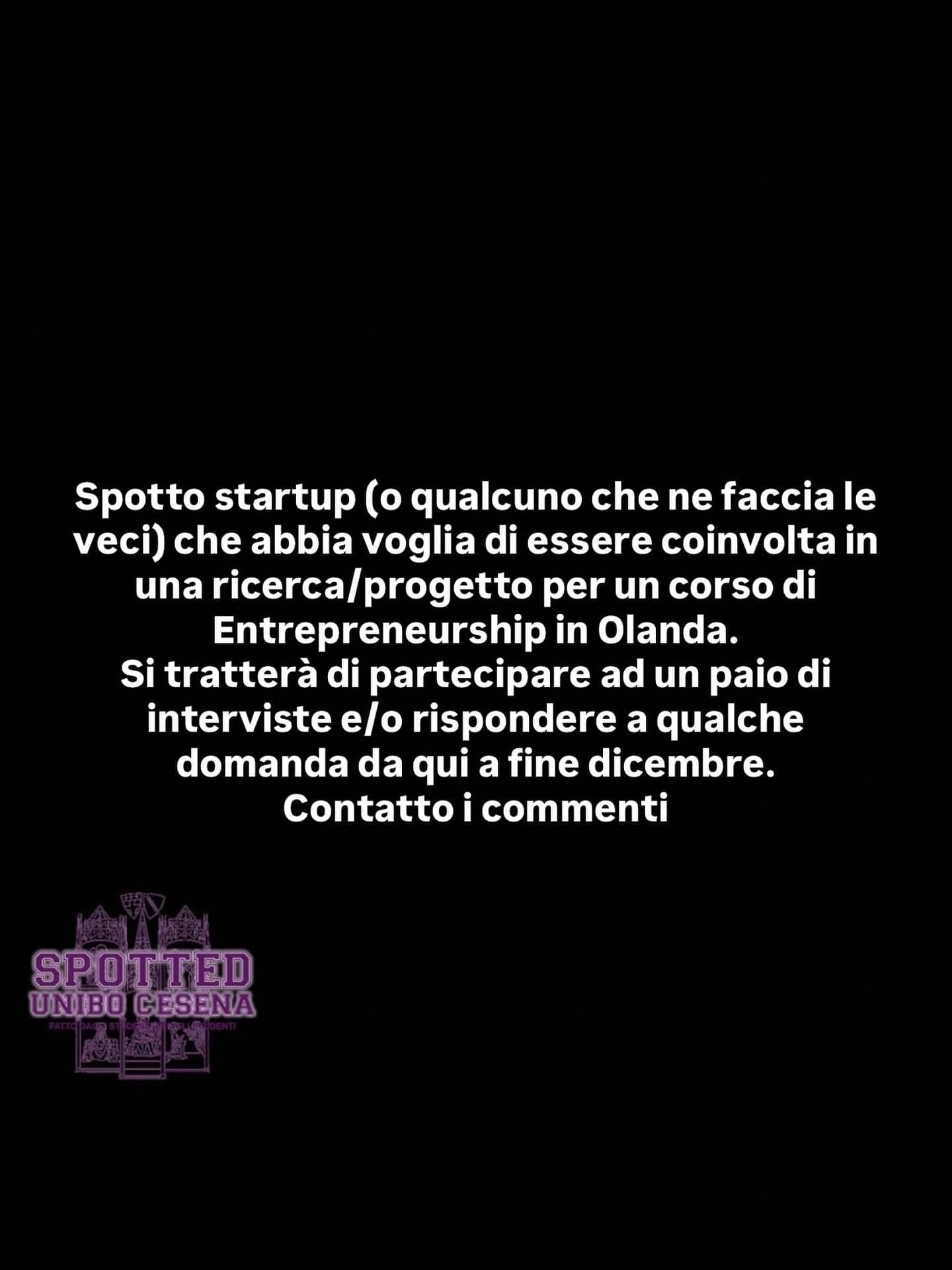 Post: #spotted #Cesena #unibo #cesenaspotted