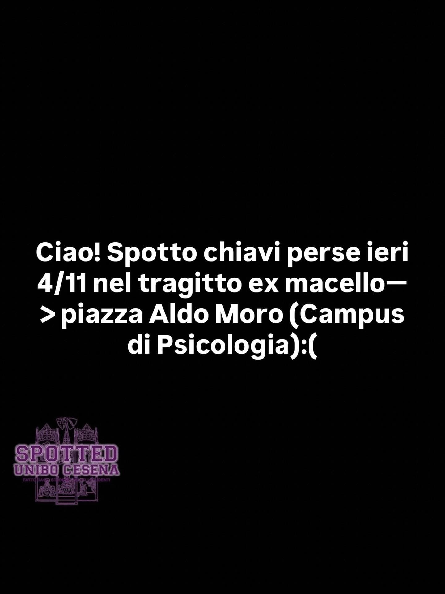 Post: #spotted #Cesena #unibo #cesenaspotted