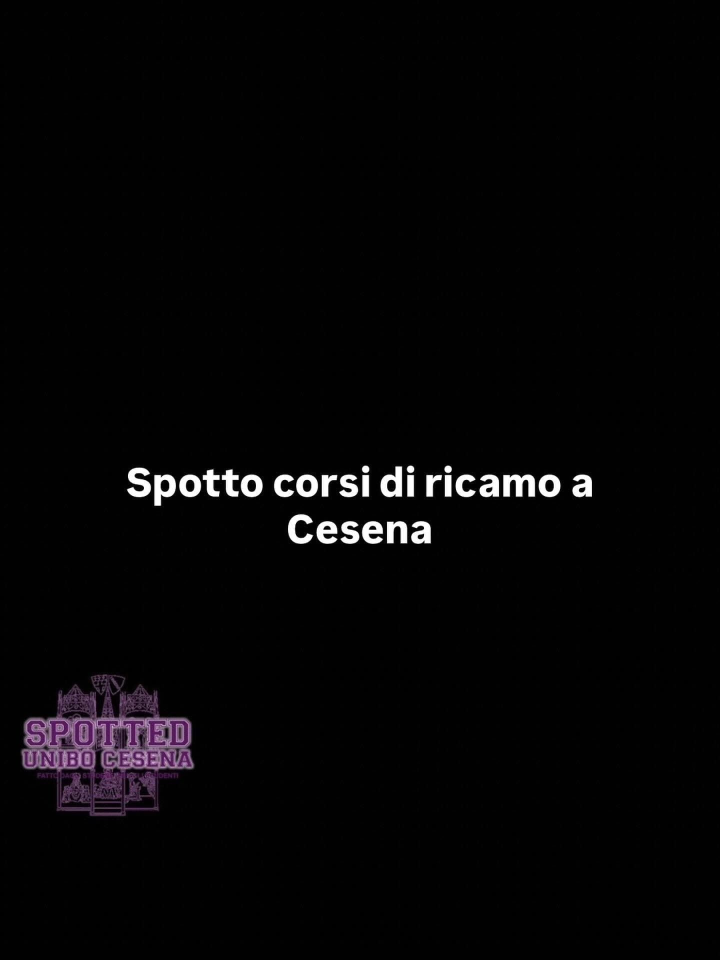 Post: #spotted #Cesena #unibo #cesenaspotted