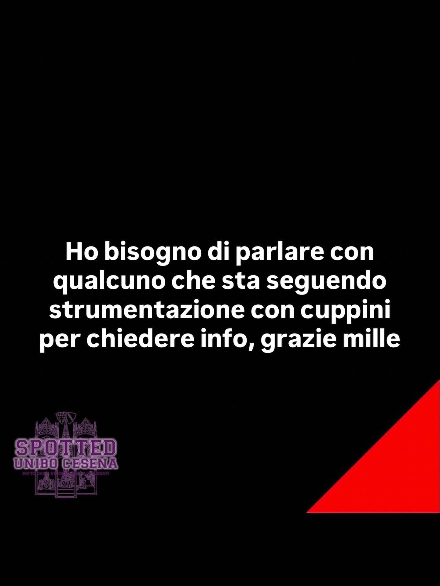 Post: #spotted #Cesena #unibo #cesenaspotted