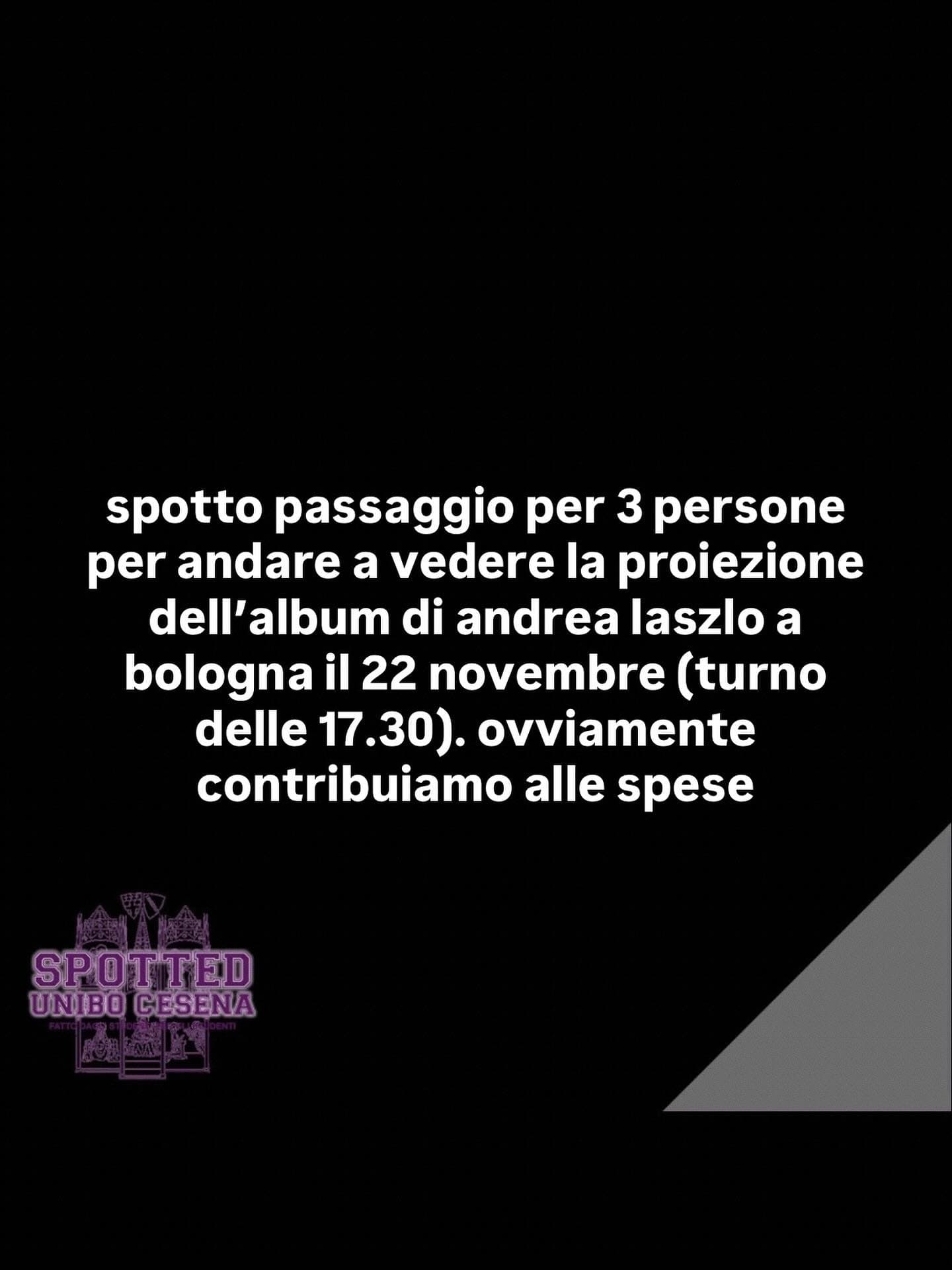 Post: #spotted #Cesena #unibo #cesenaspotted