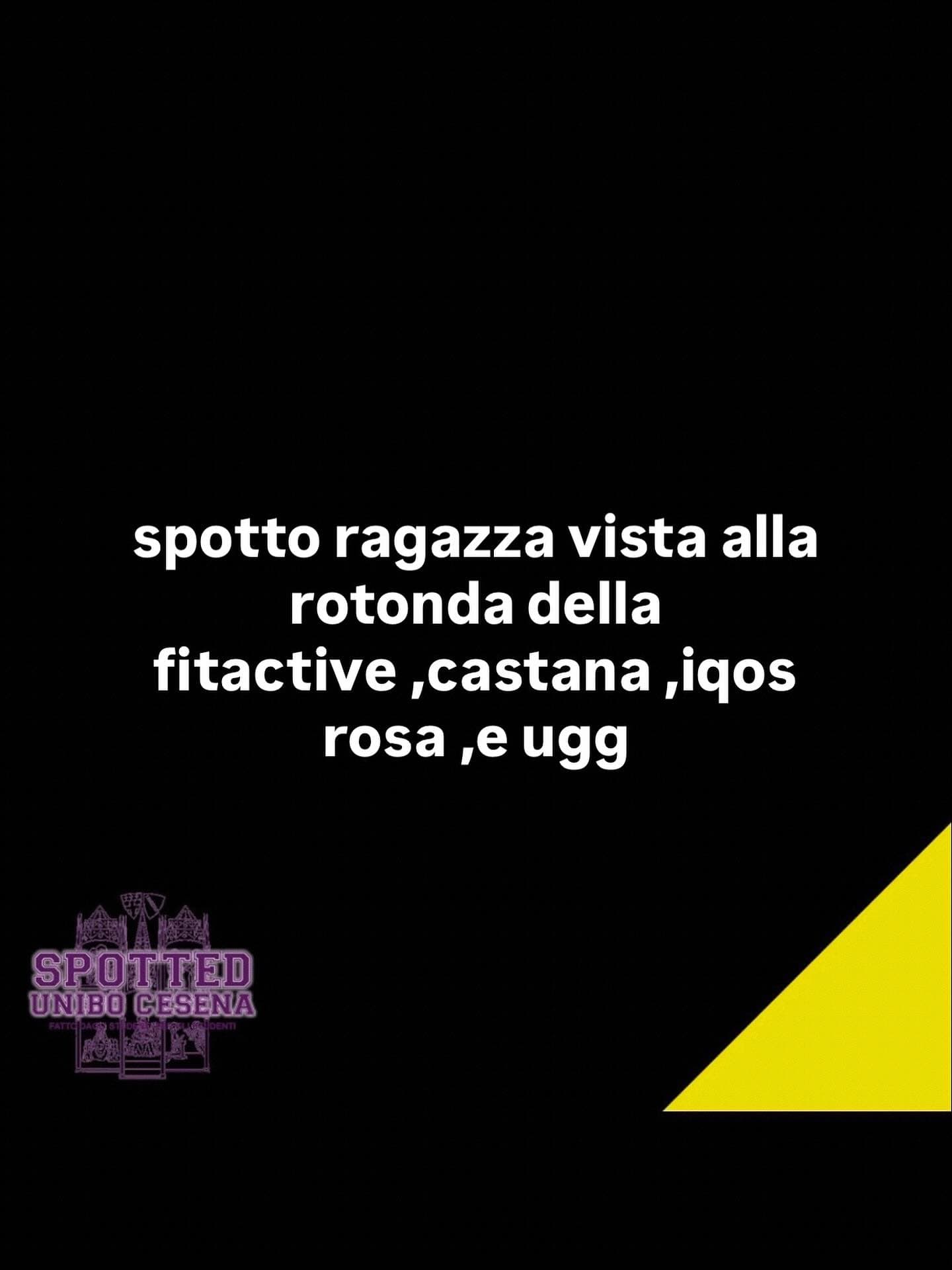 Post: #spotted #Cesena #unibo #cesenaspotted