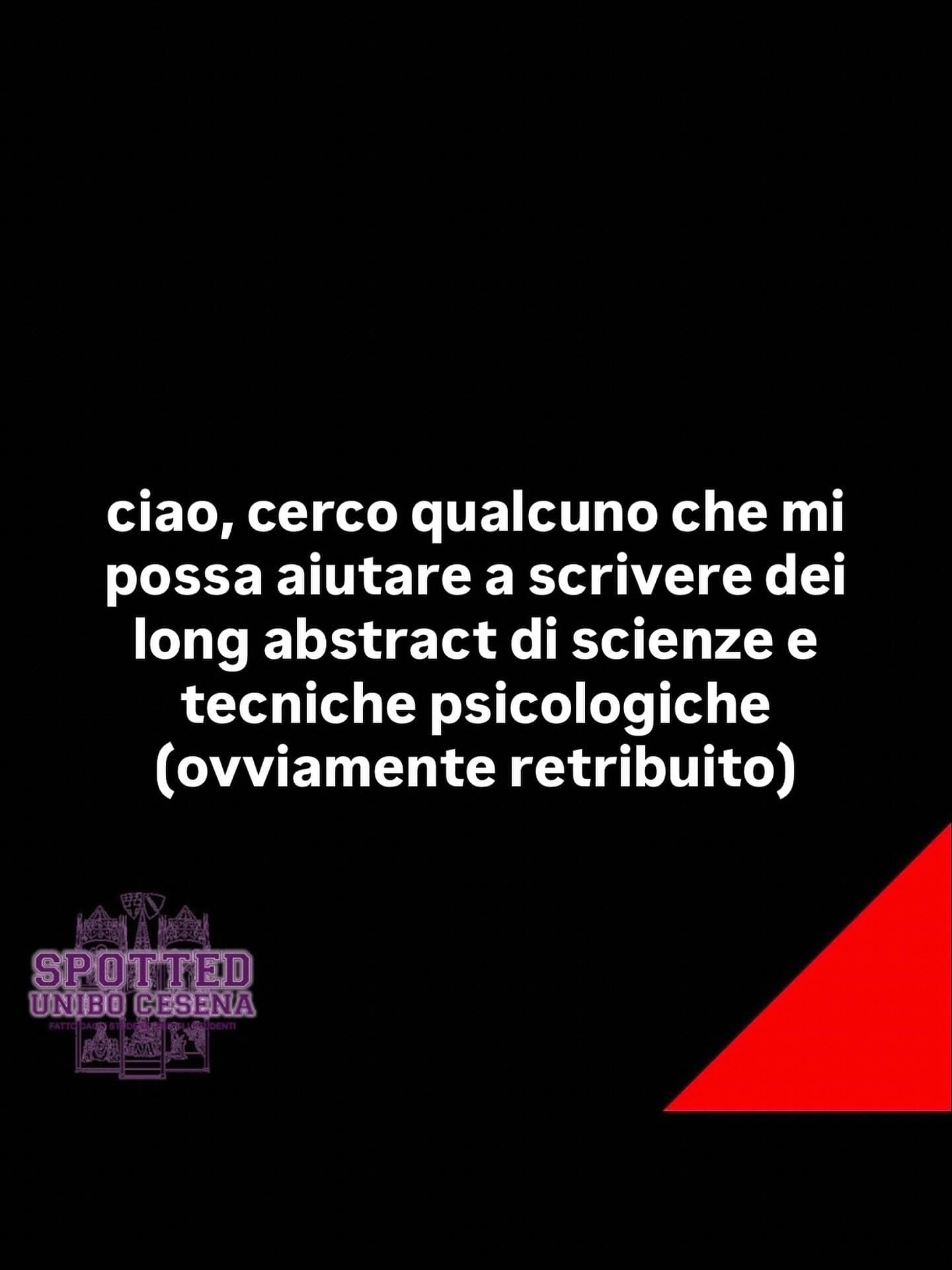 Post: #spotted #Cesena #unibo #cesenaspotted