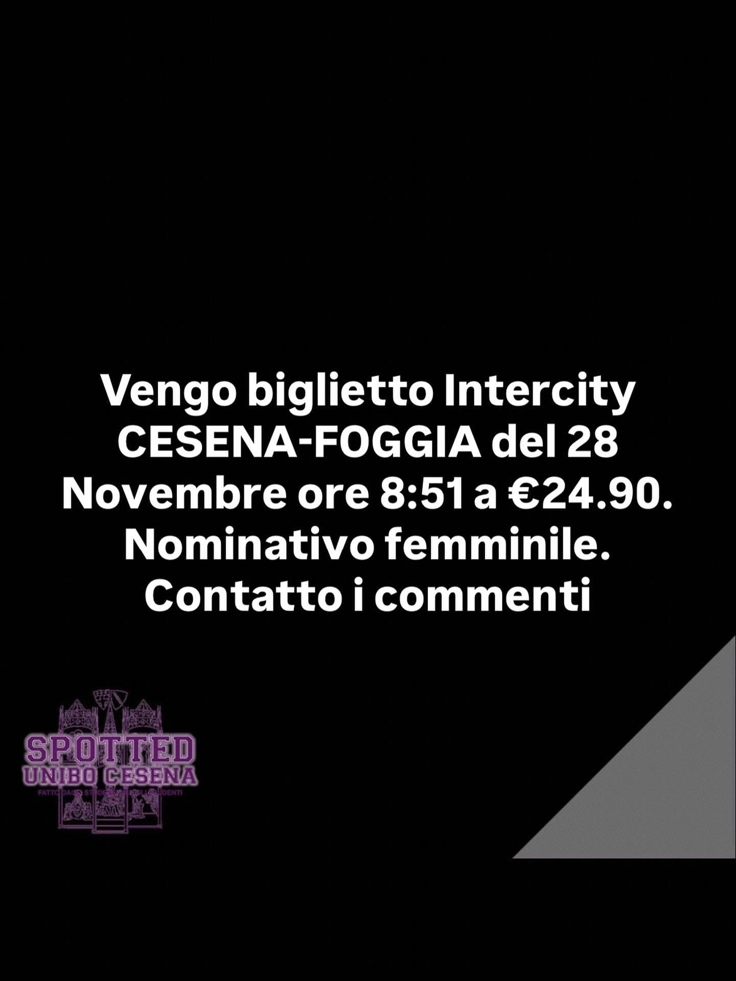 Post: #spotted #Cesena #unibo #cesenaspotted