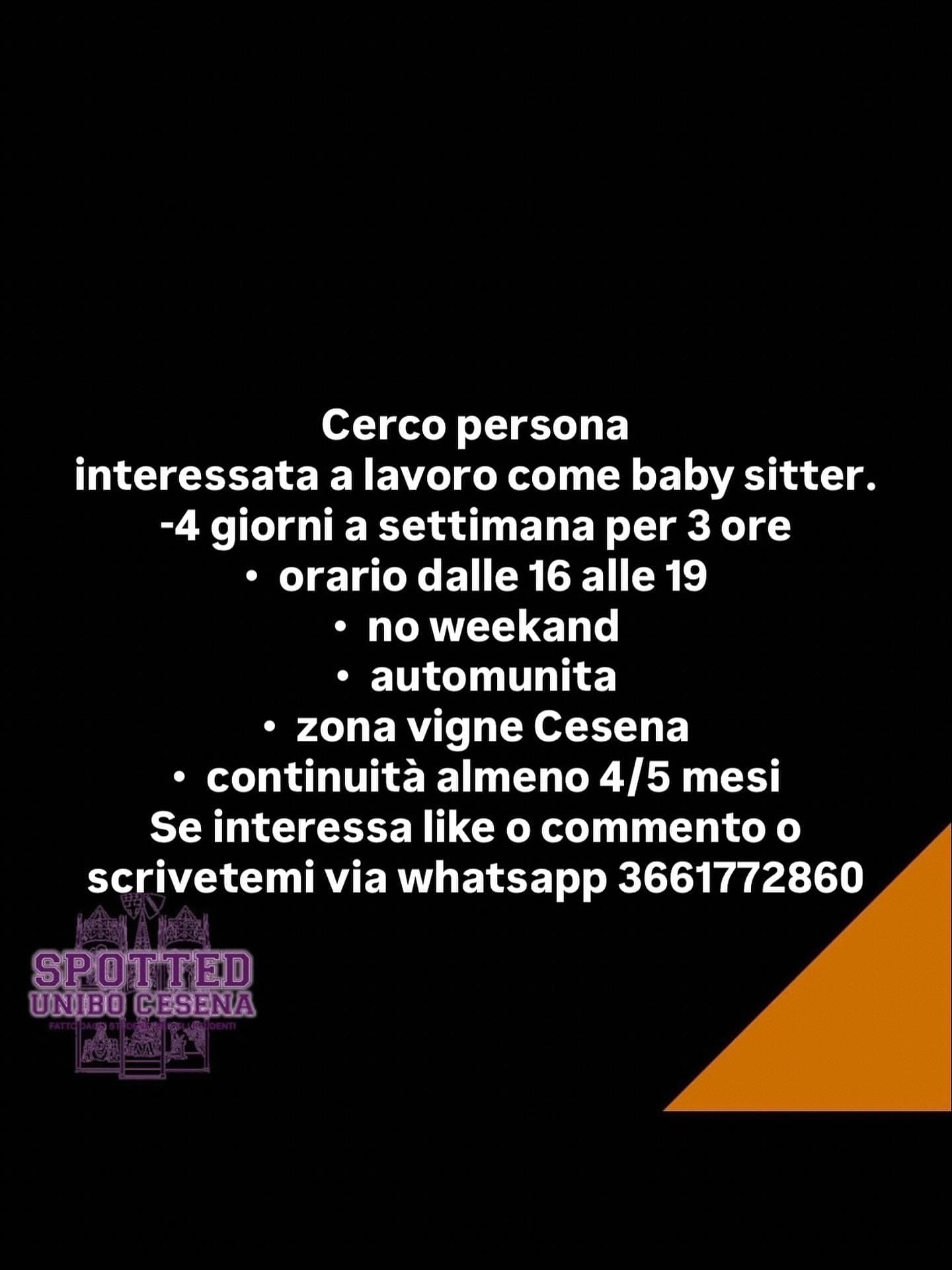 Post: #spotted #Cesena #unibo #cesenaspotted