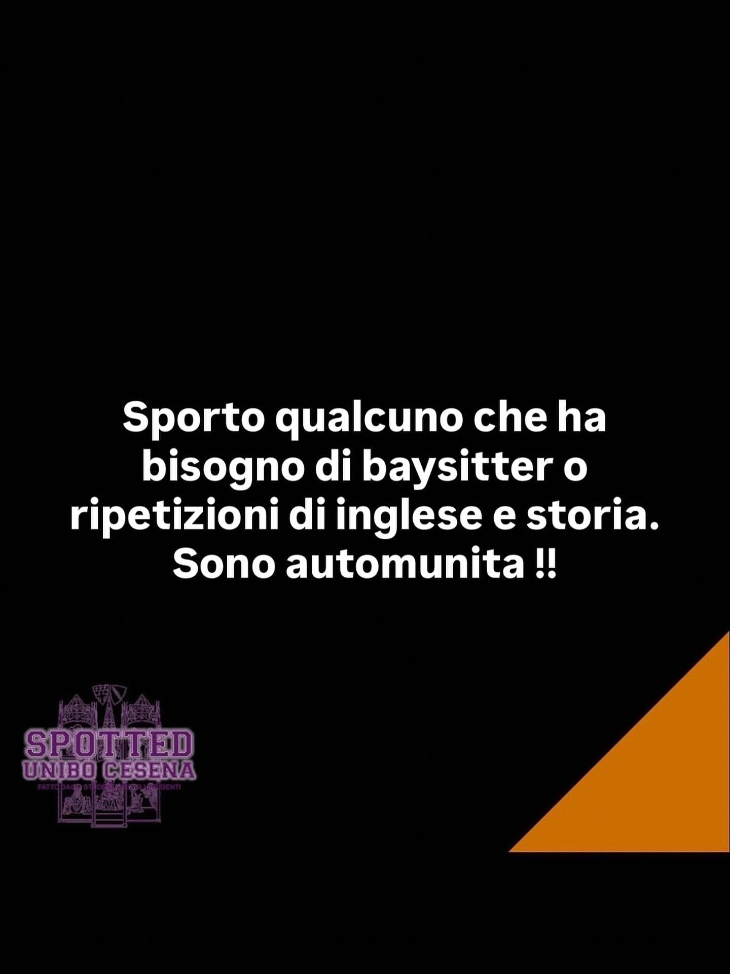 Post: #spotted #Cesena #unibo #cesenaspotted