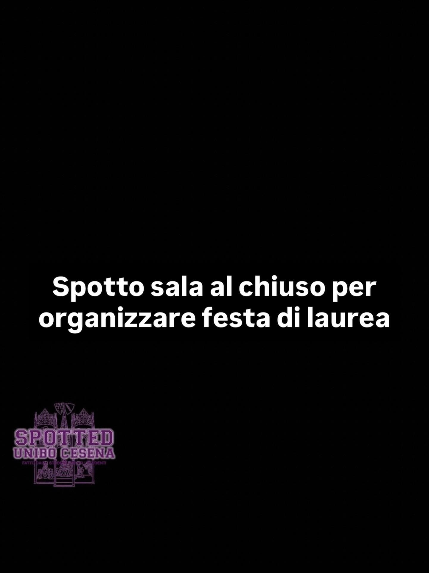 Post: #spotted #Cesena #unibo #cesenaspotted