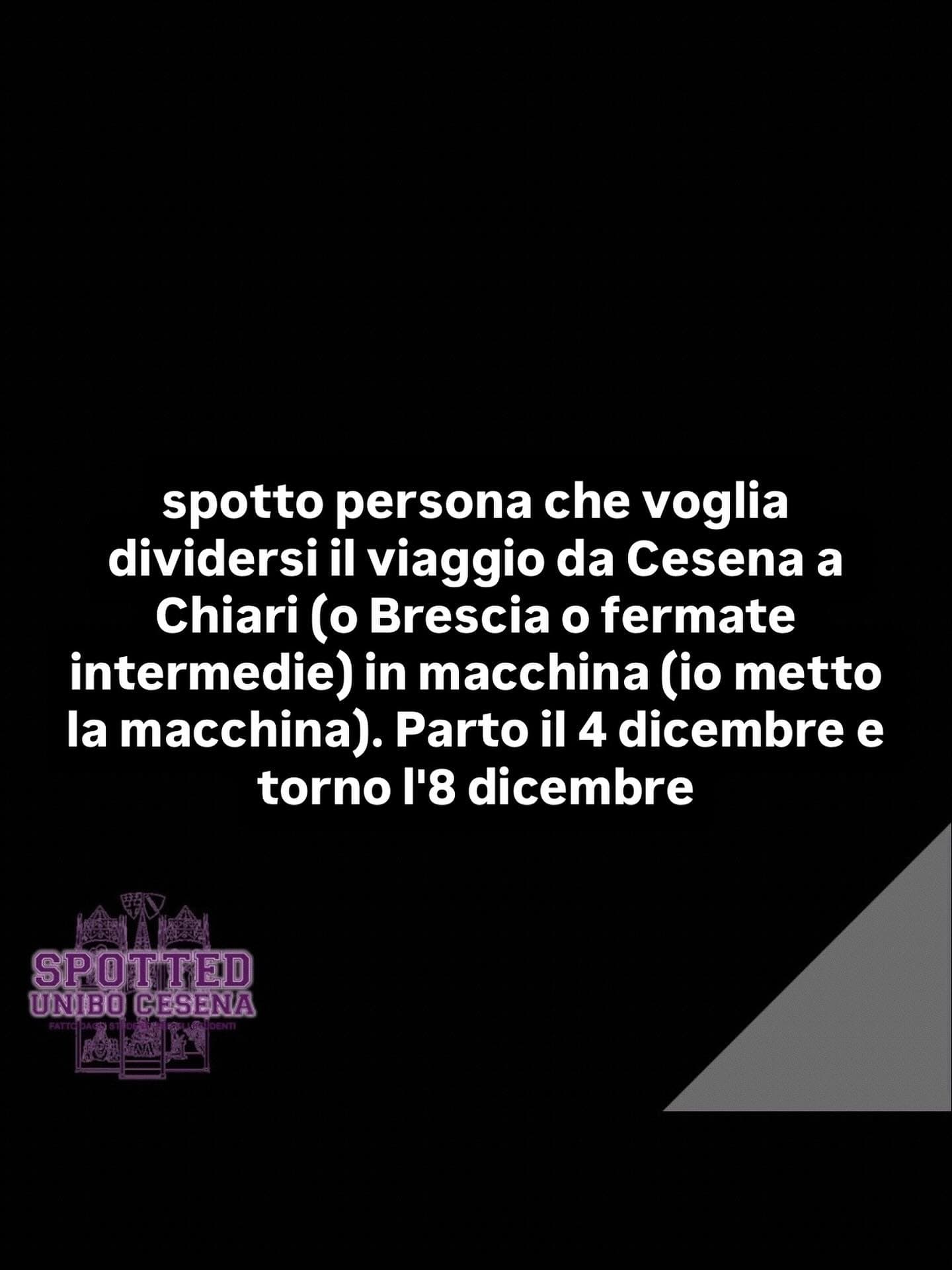 Post: #spotted #Cesena #unibo #cesenaspotted