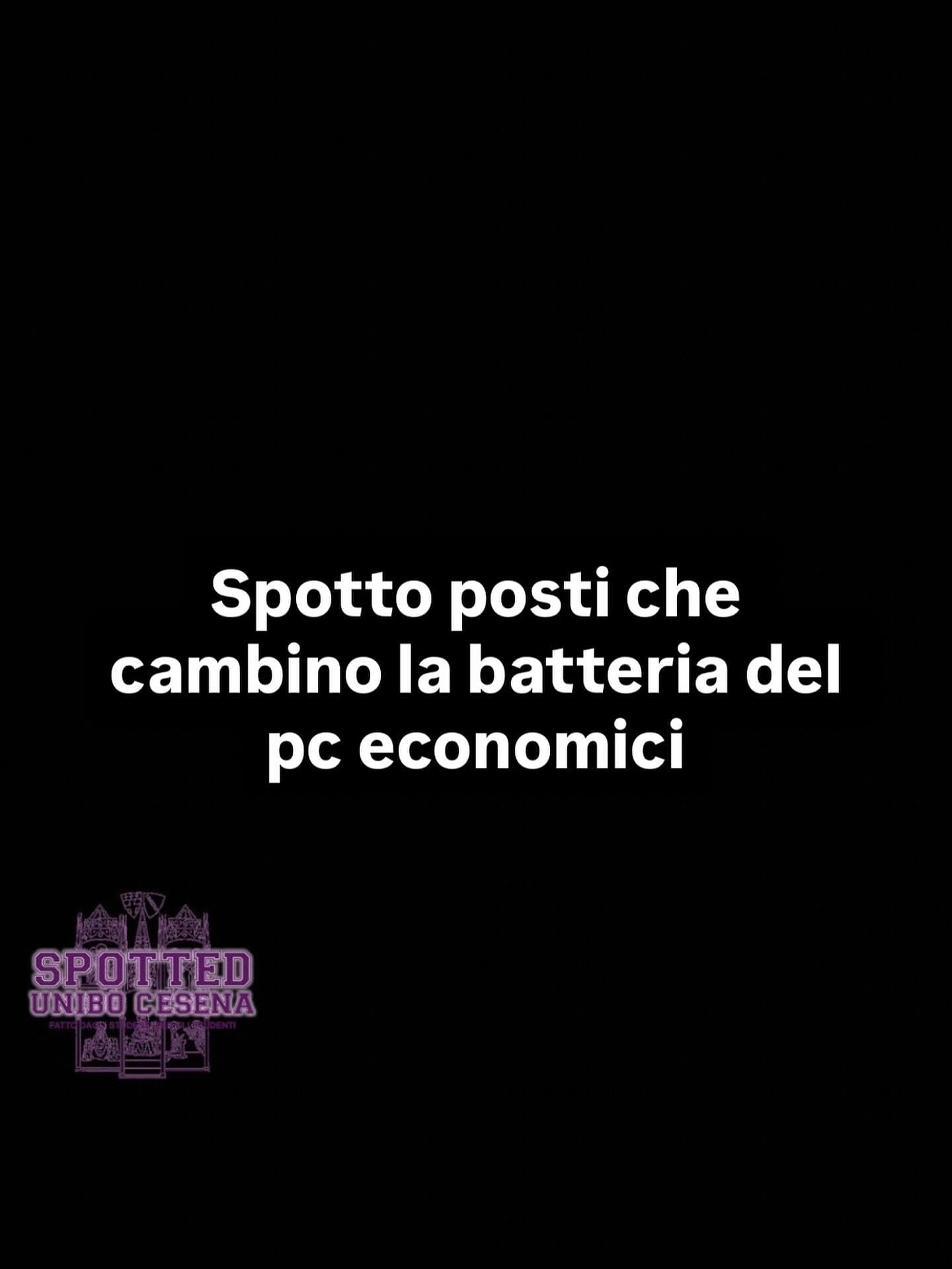 Post: #spotted #Cesena #unibo #cesenaspotted
