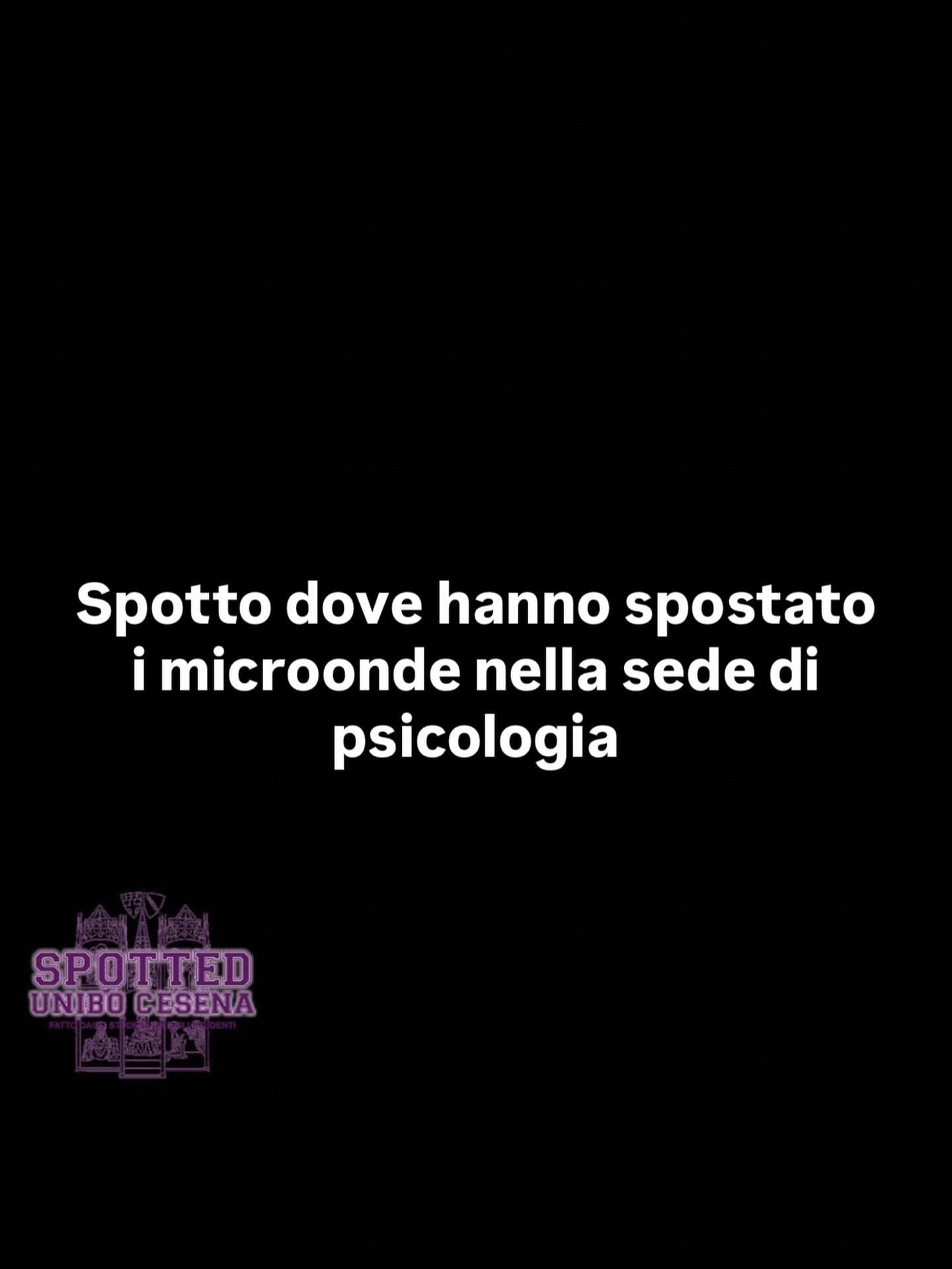 Post: #spotted #Cesena #unibo #cesenaspotted