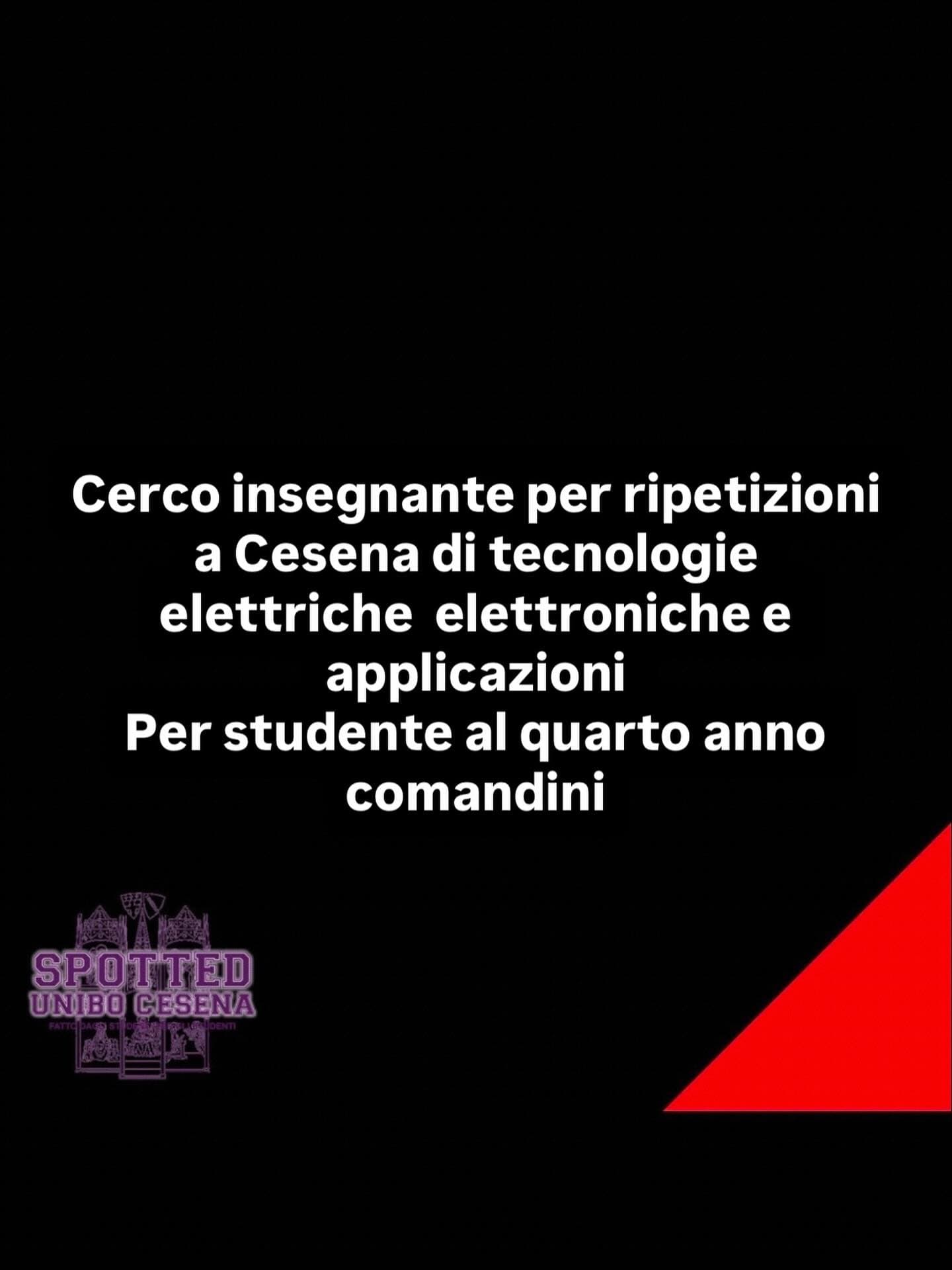 Post: #spotted #Cesena #unibo #cesenaspotted