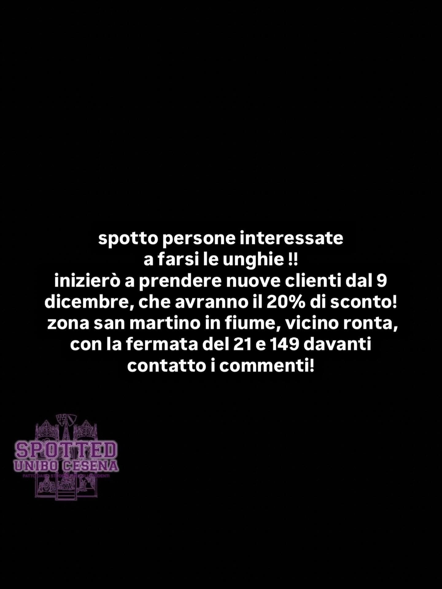 Post: #spotted #Cesena #unibo #cesenaspotted