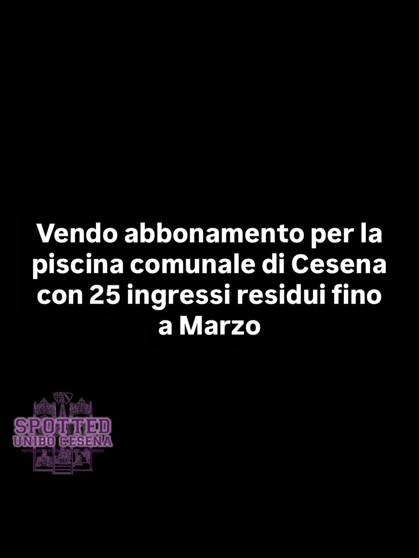 Post: #spotted #Cesena #unibo #cesenaspotted