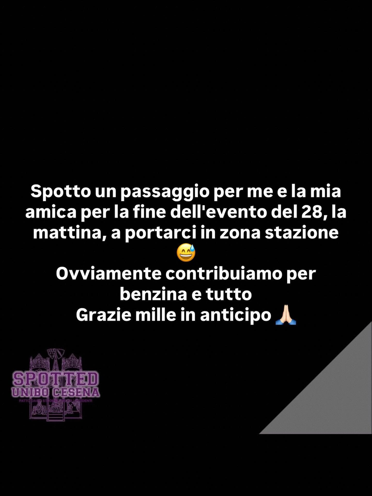 Post: #spotted #Cesena #unibo #cesenaspotted