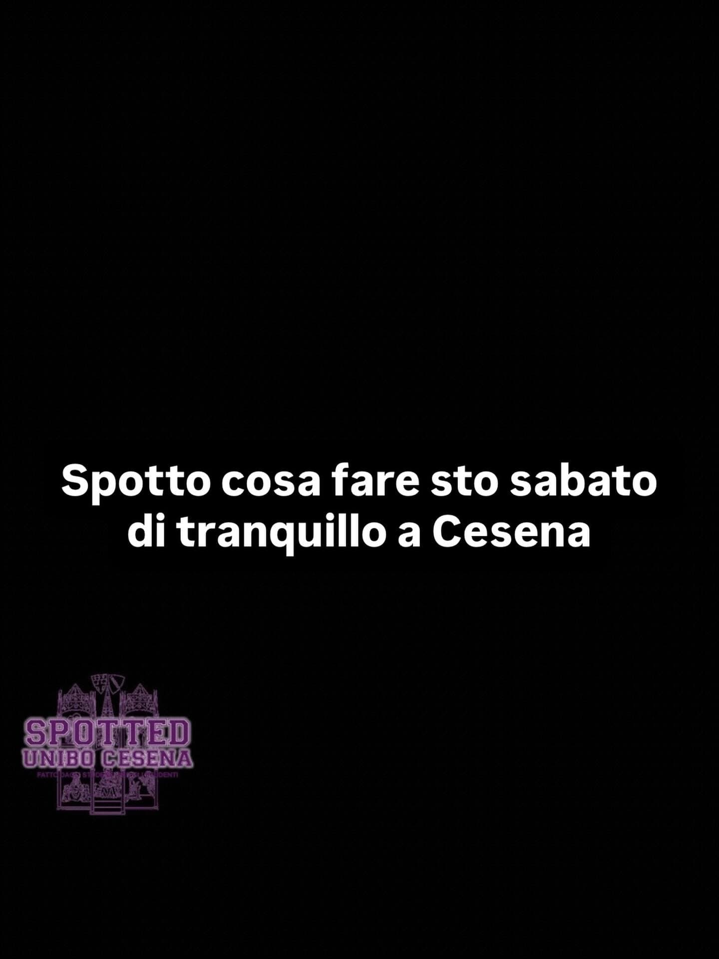 Post: #spotted #Cesena #unibo #cesenaspotted