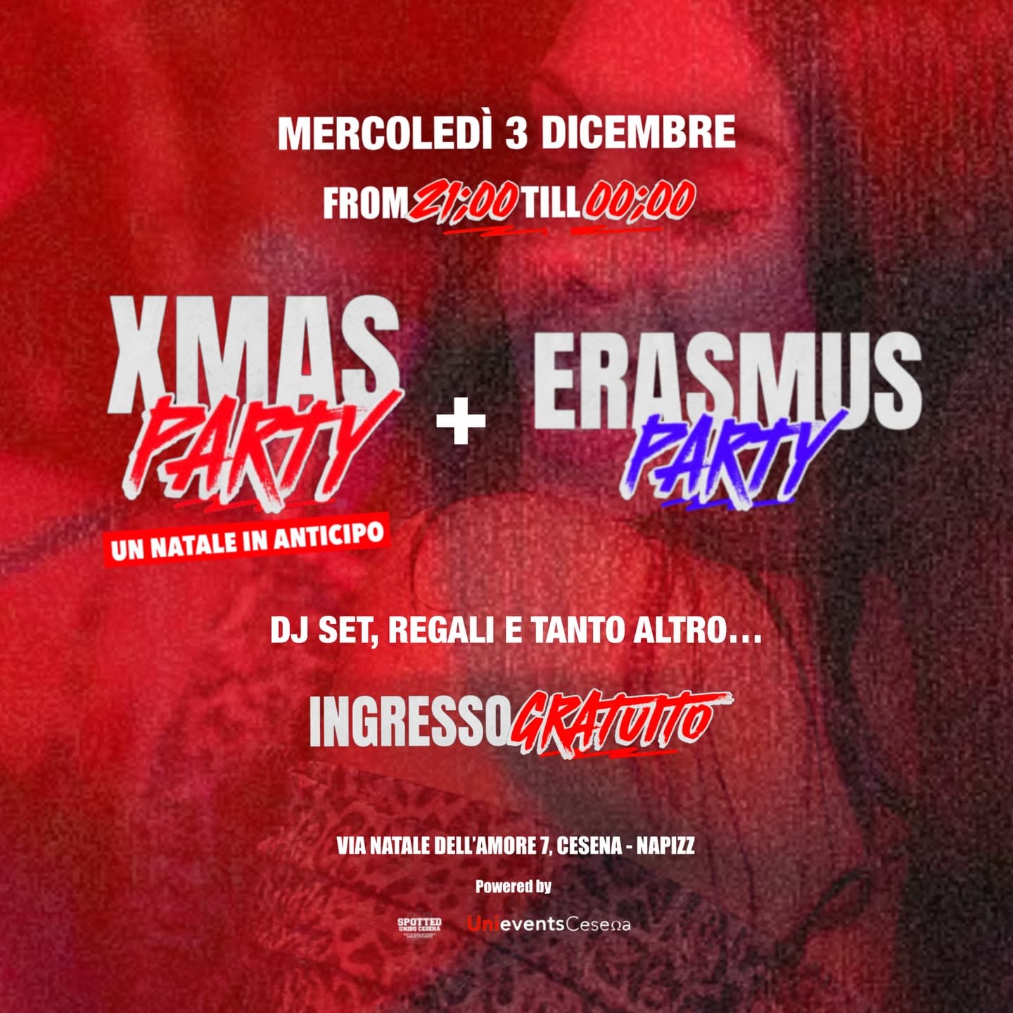 Post: Abbiamo deciso di farvi un regalo , un’ultima festa per terminare al meglio questo 2025! L’ULTIMA FESTA, QUELLA DI NATALE IL 3 DICEMBRE DA N…