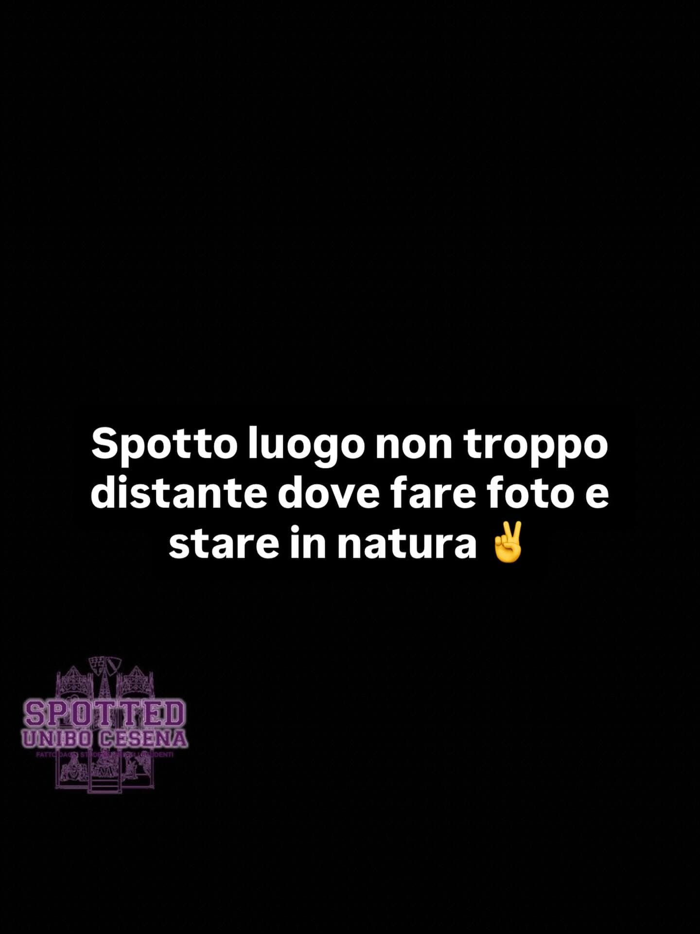 Post: #spotted #Cesena #unibo #cesenaspotted
