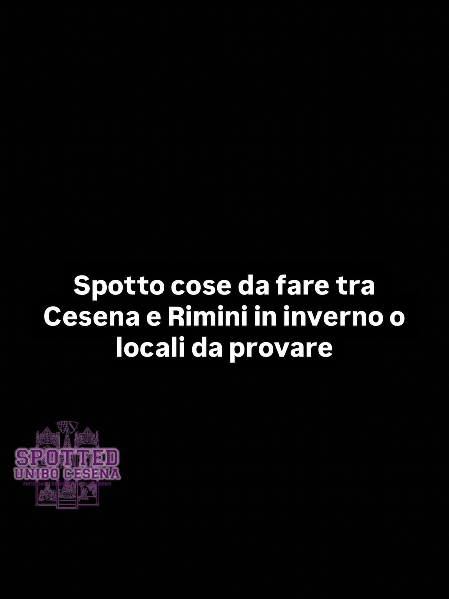 Post: #spotted #Cesena #unibo #cesenaspotted