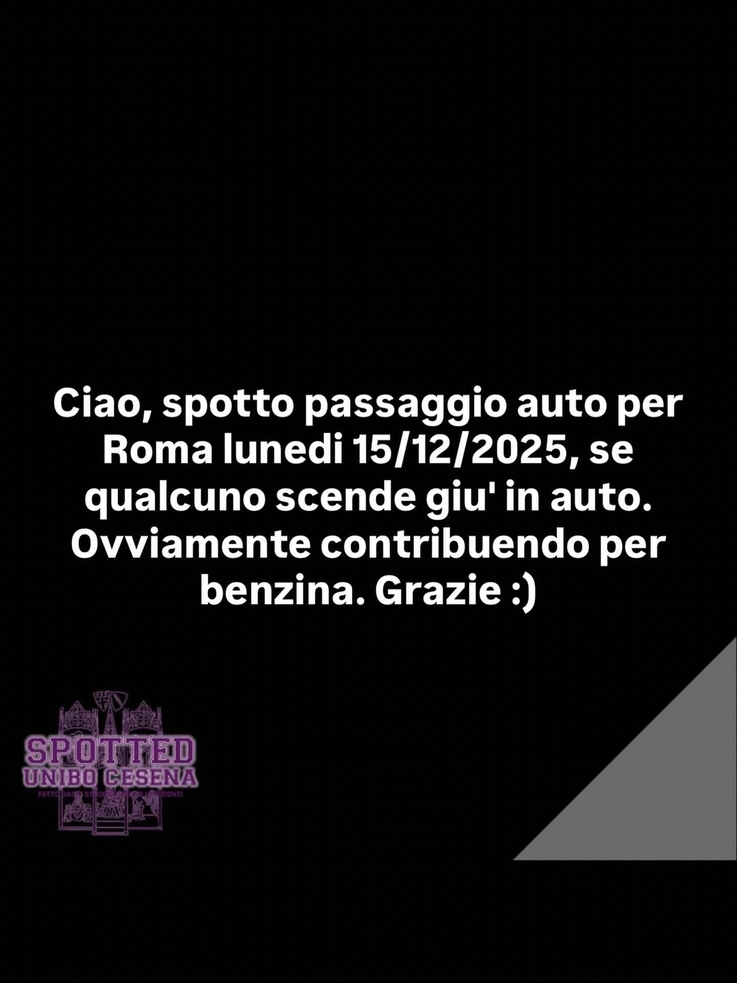 Post: #spotted #Cesena #unibo #cesenaspotted