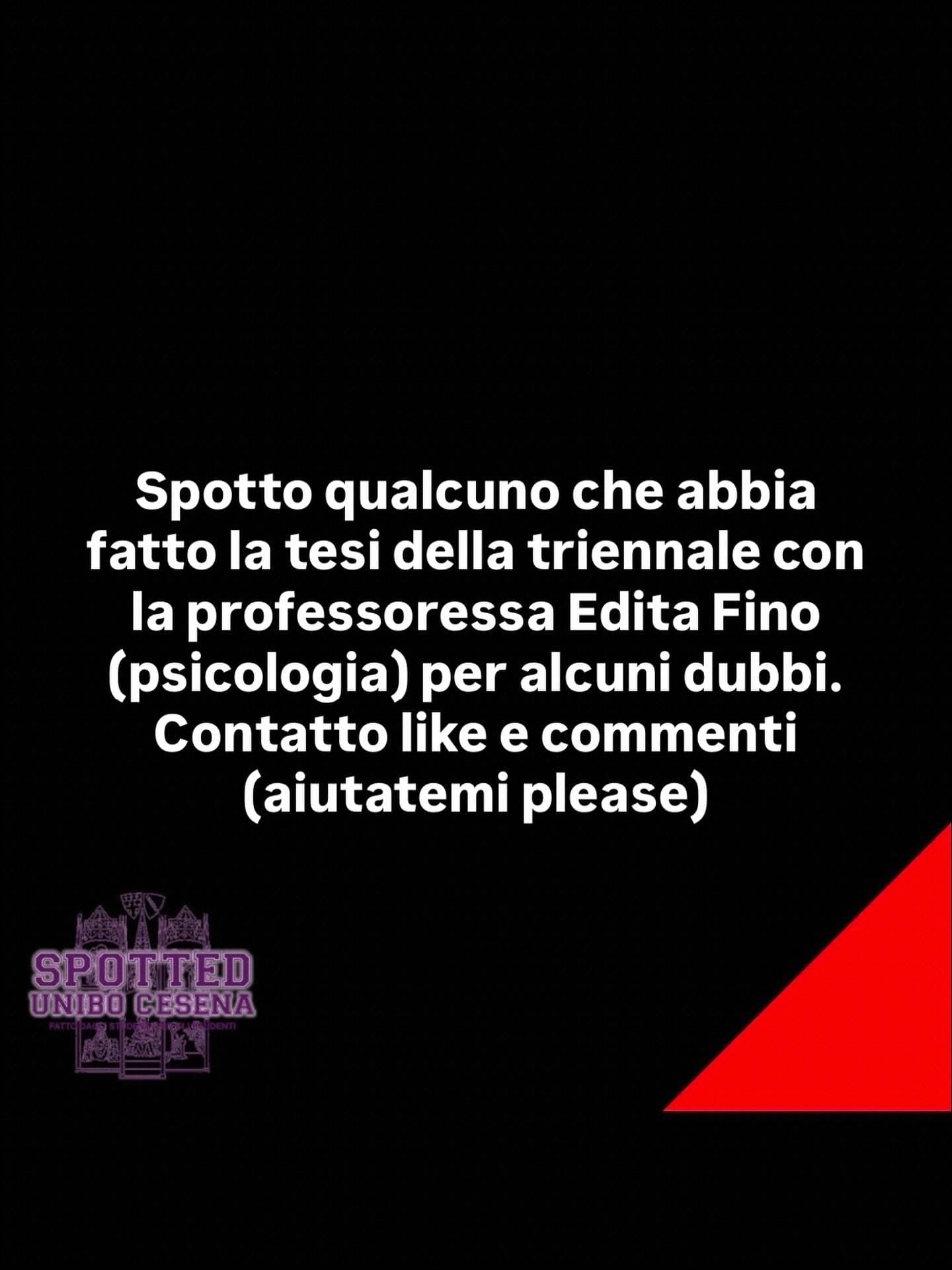 Post: #spotted #Cesena #unibo #cesenaspotted