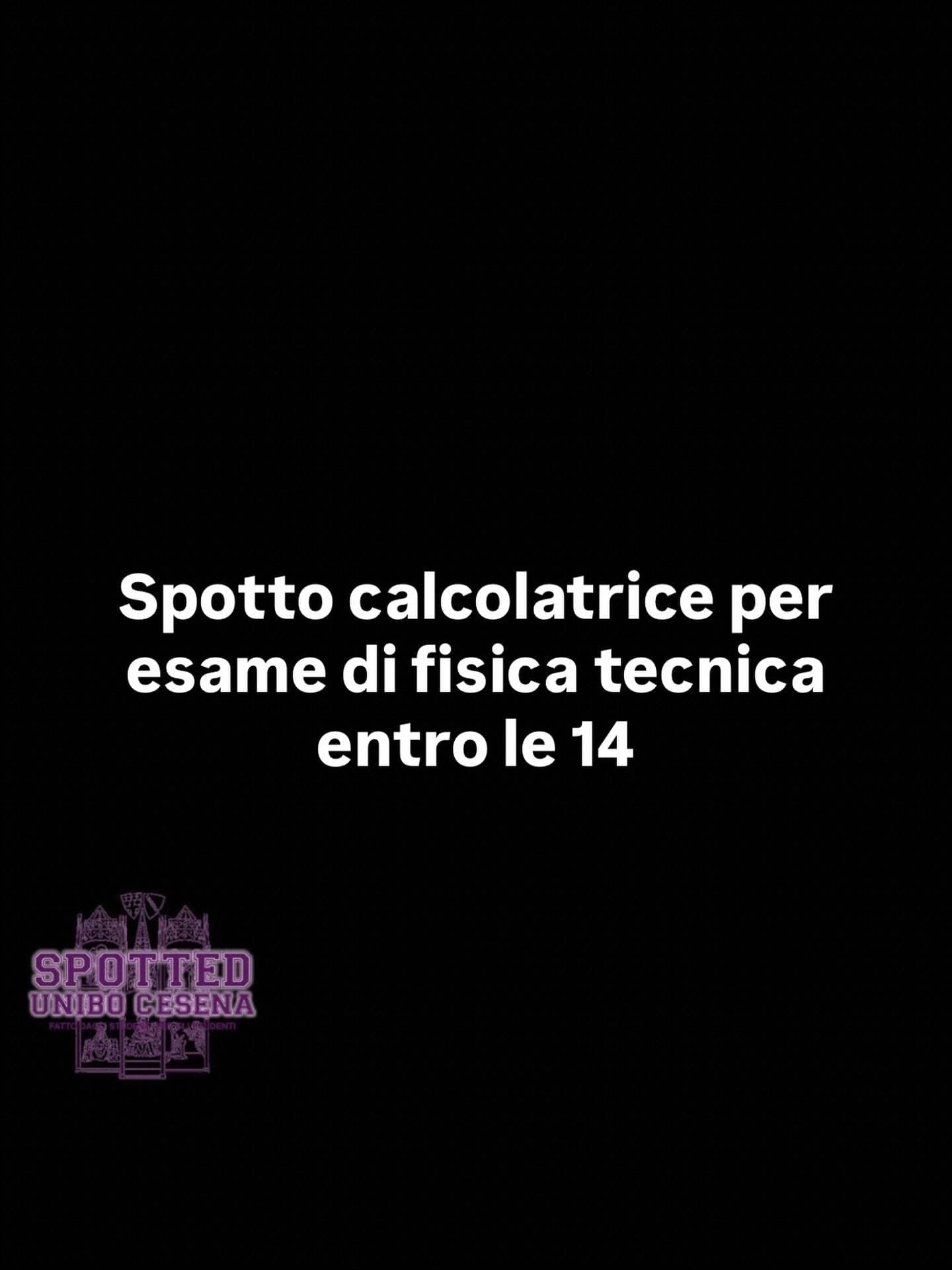 Post: #spotted #Cesena #unibo #cesenaspotted
