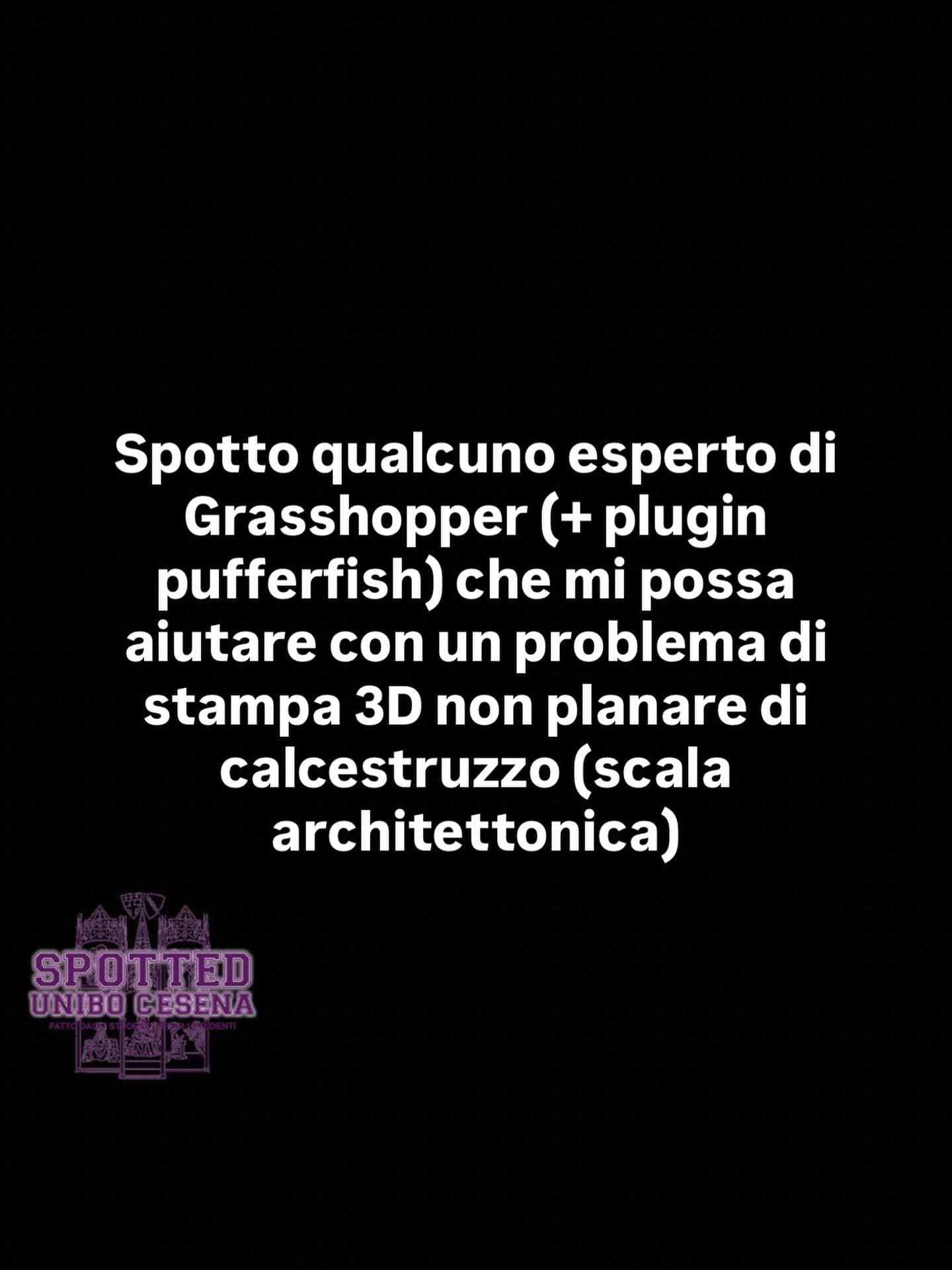 Post: #spotted #Cesena #unibo #cesenaspotted