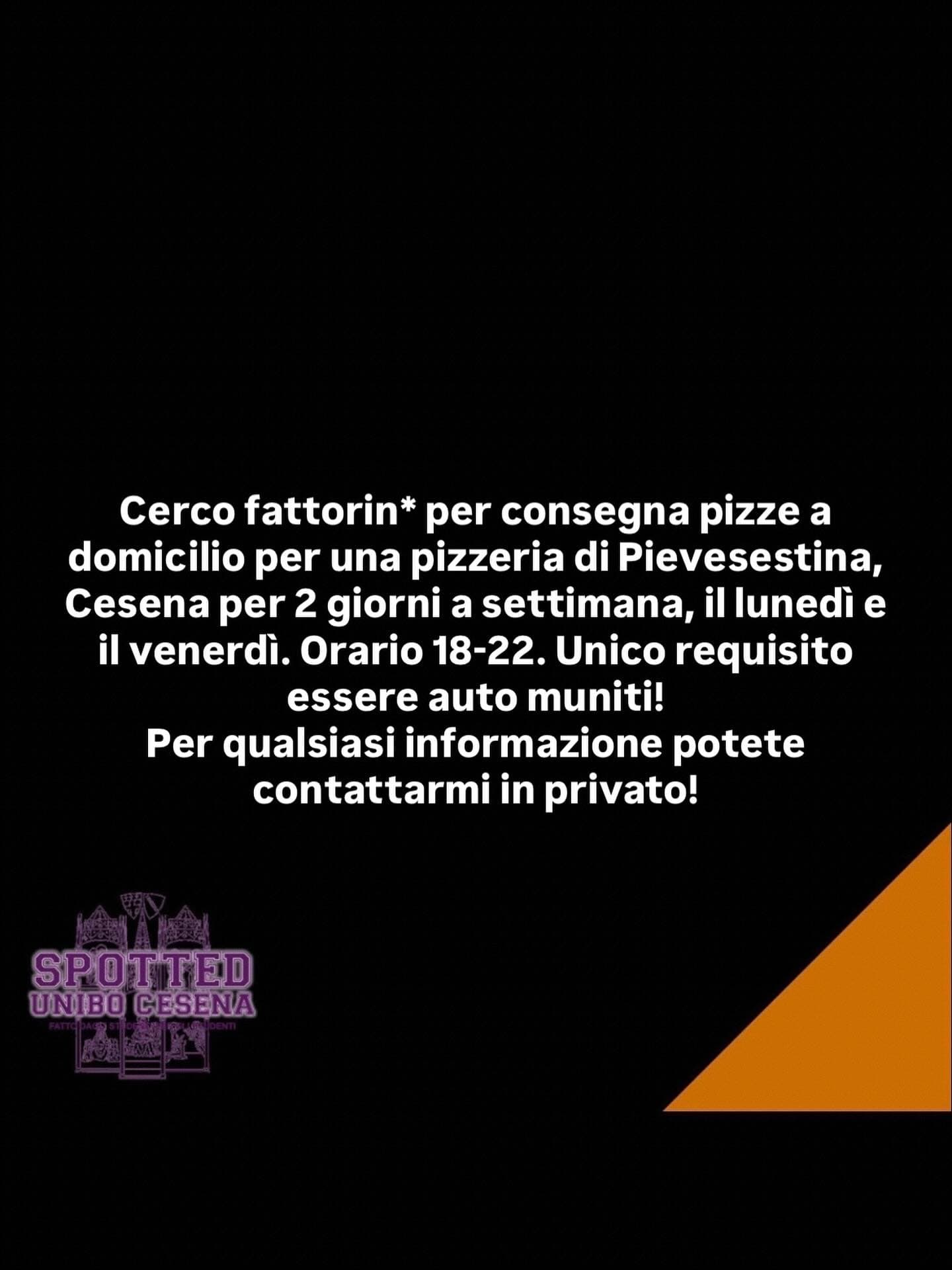 Post: #spotted #Cesena #unibo #cesenaspotted