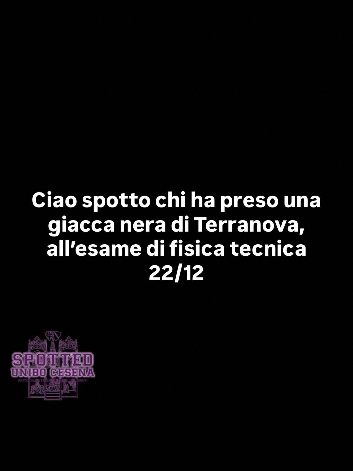 Post: #spotted #Cesena #unibo #cesenaspotted