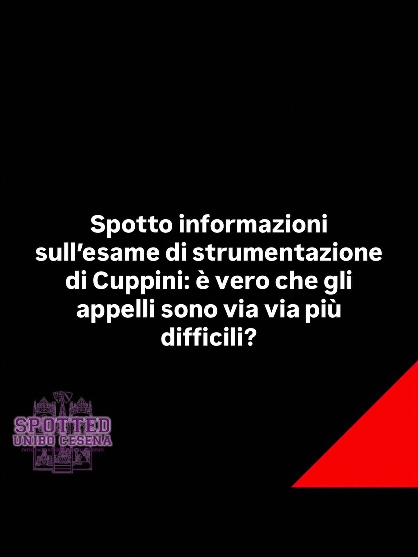 Post: #spotted #Cesena #unibo #cesenaspotted