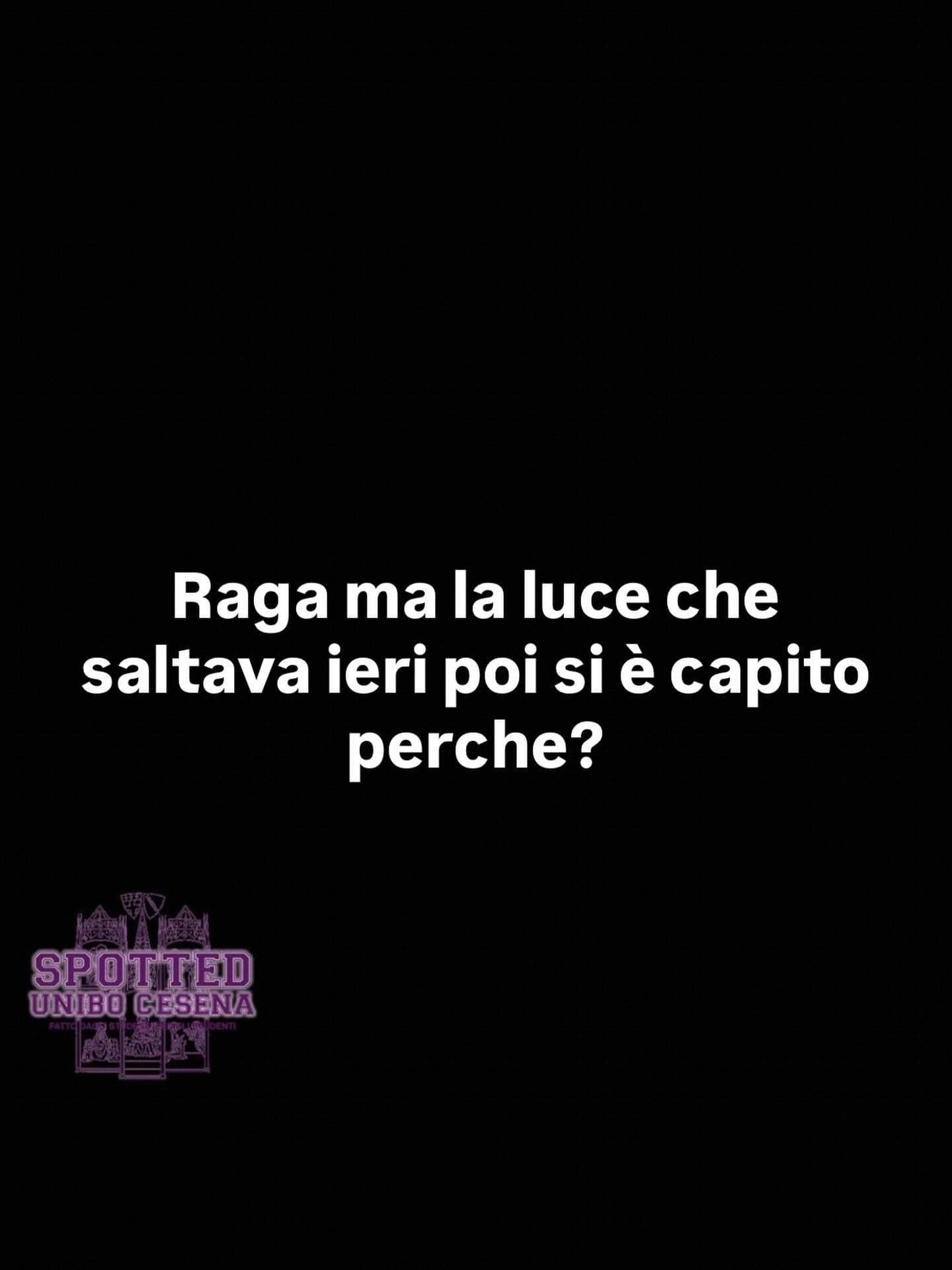 Post: #spotted #Cesena #unibo #cesenaspotted