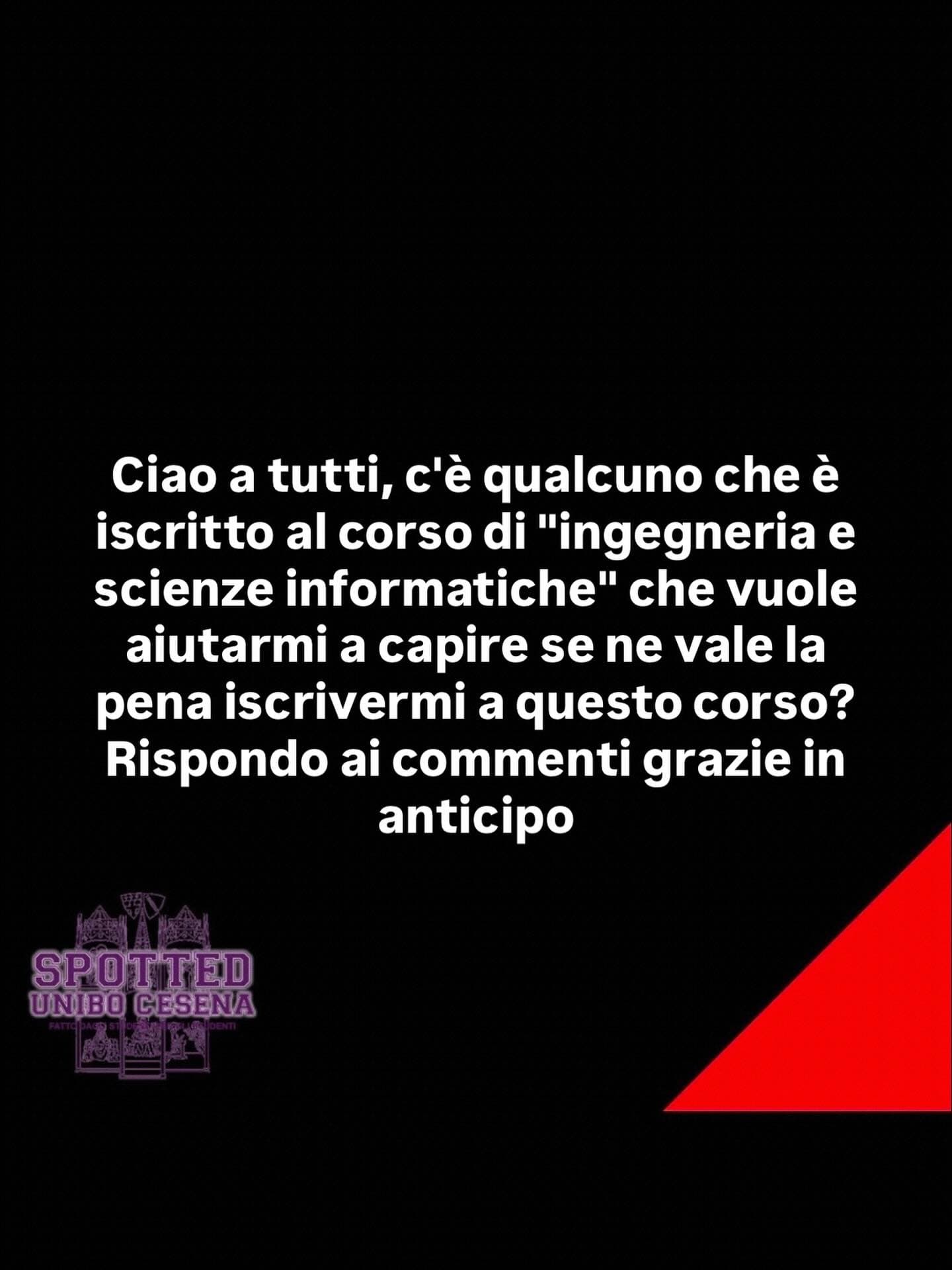 Post: #spotted #Cesena #unibo #cesenaspotted